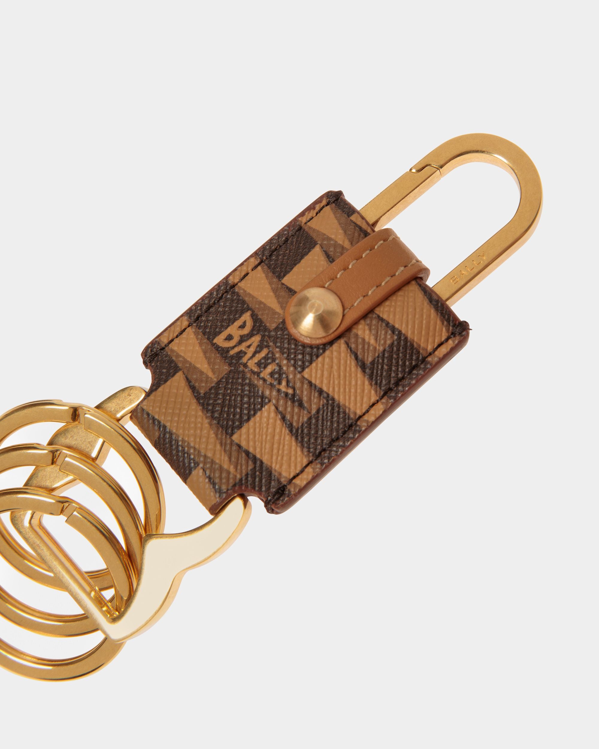 Pennant キーホルダー デザートブラウン TPU - 男性 - Bally - 03
