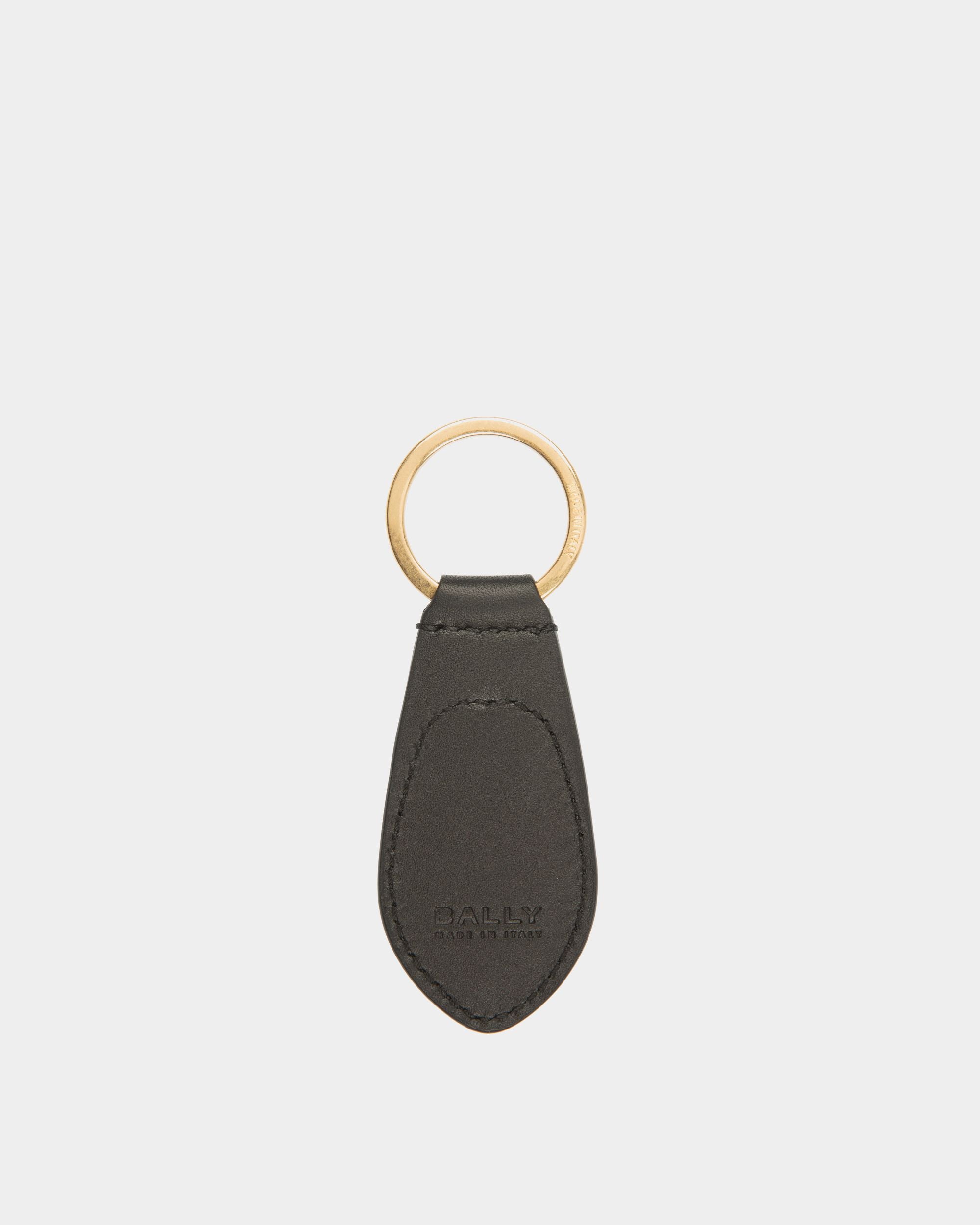 Beckett キーリング ブラック レザー 男性 | Bally