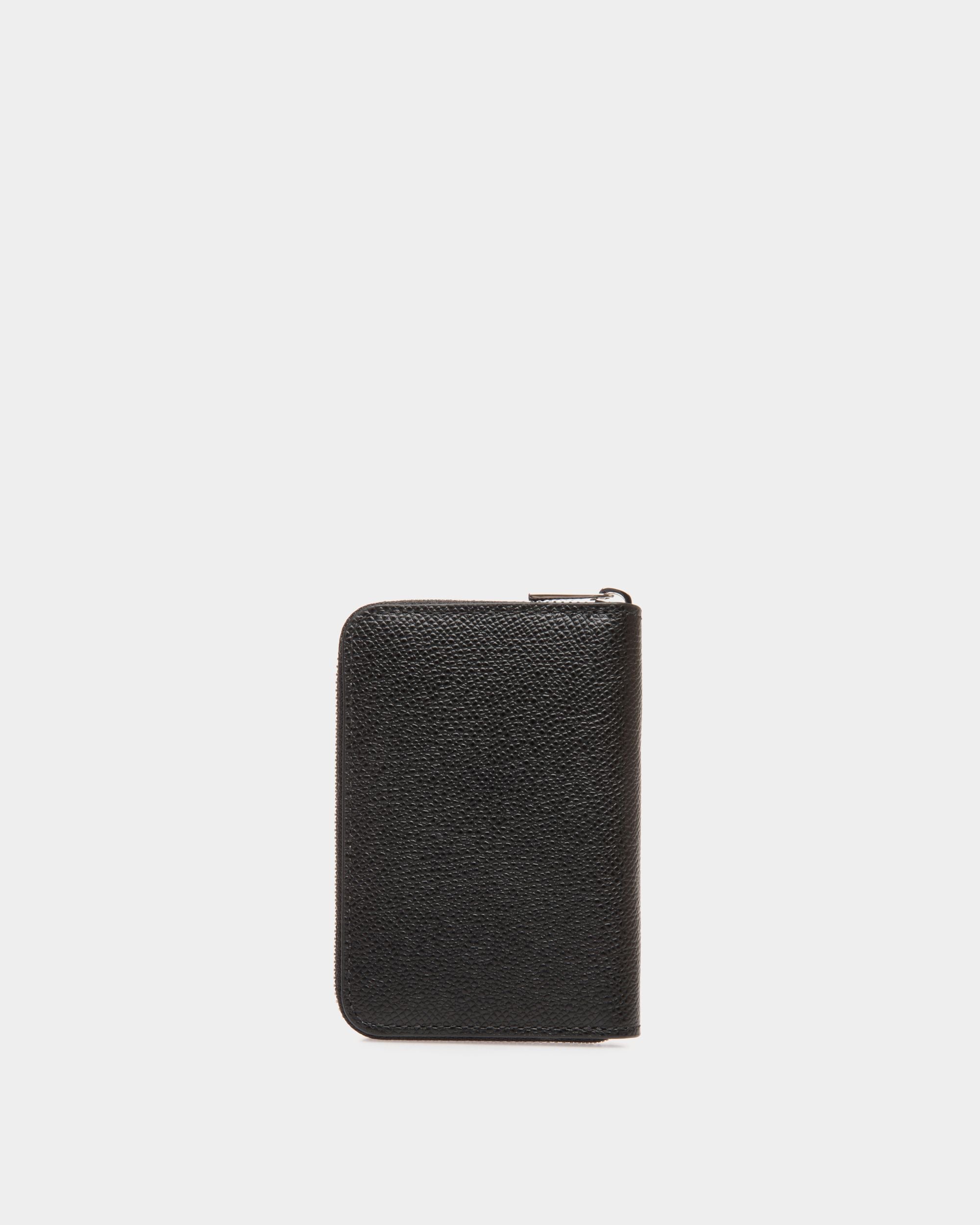 Coin Purse In Black Bovine - 男性 - Bally - 02