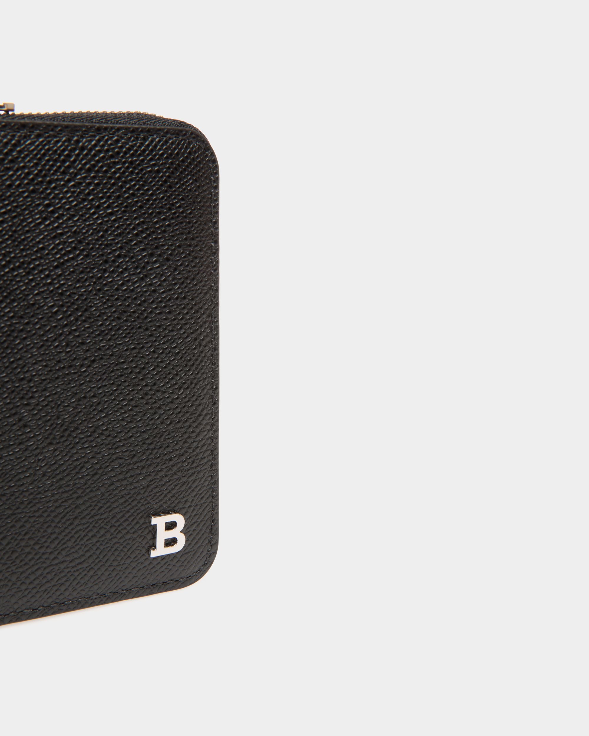 Coin Purse In Black Bovine - 男性 - Bally - 04