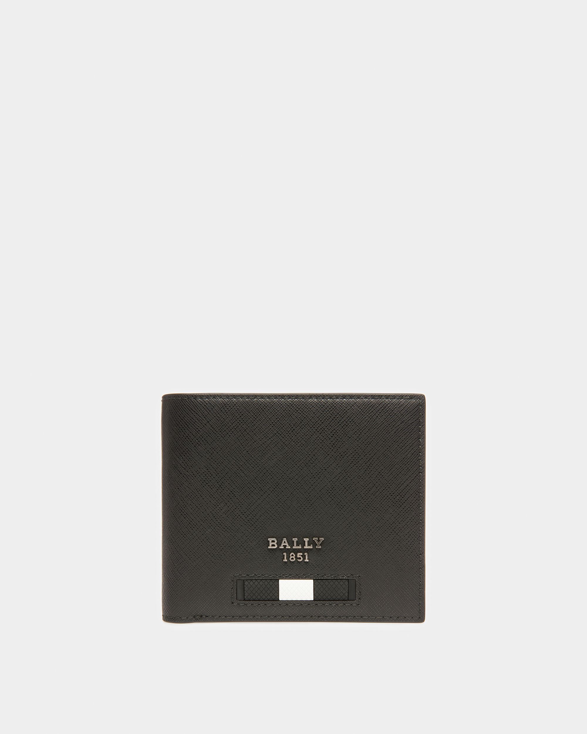 Bribel ブラック＆ボーンホワイト レザー コインウォレット - 男性 - Bally - 01