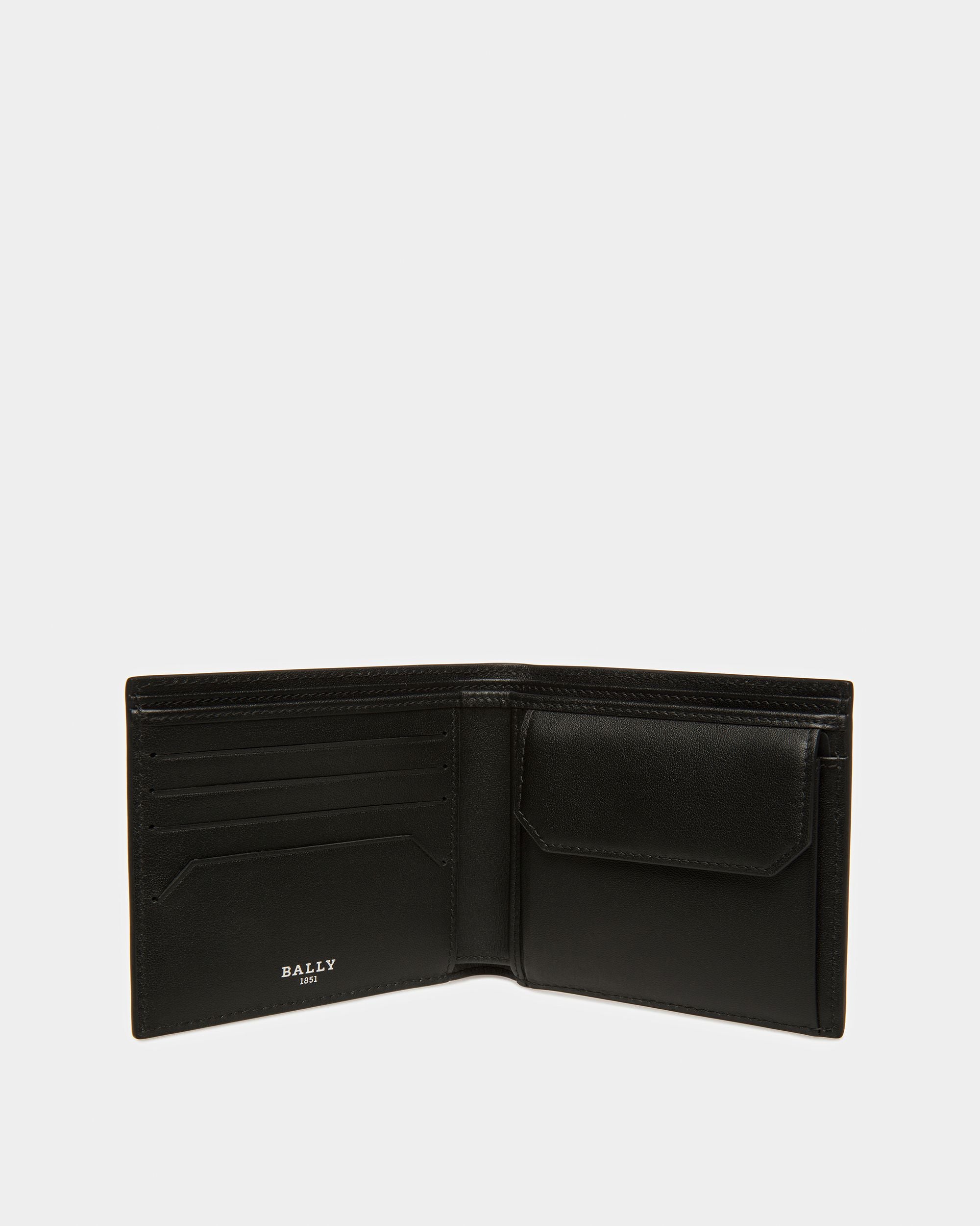 Bribel ブラック＆ボーンホワイト レザー コインウォレット - 男性 - Bally - 03