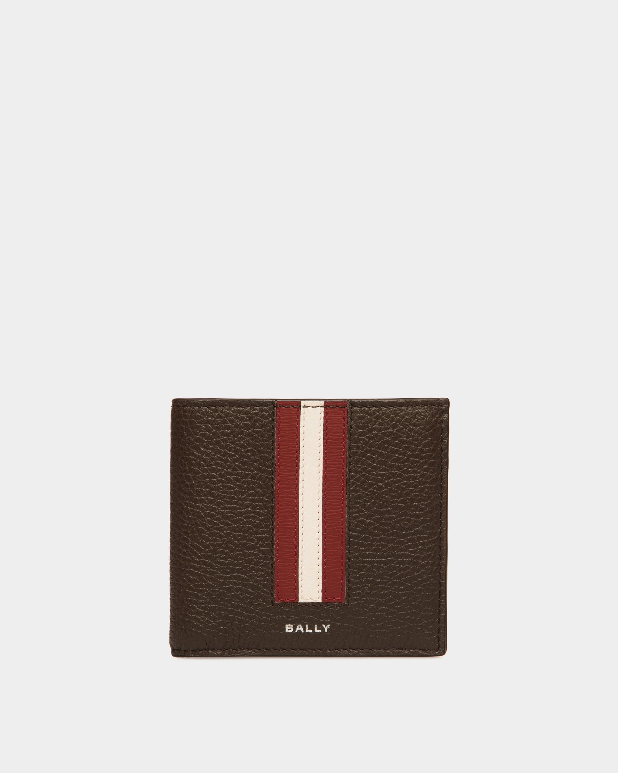 Ribbon 二つ折りウォレット エバノブラウン レザー - 男性 - Bally - 01