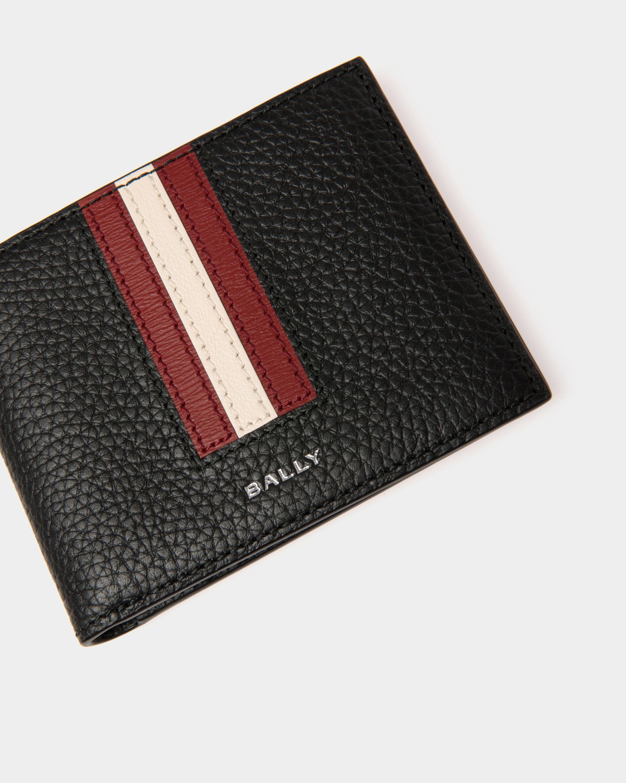 Ribbon バイフォールドウォレット ブラック レザー - 男性 - Bally - 03