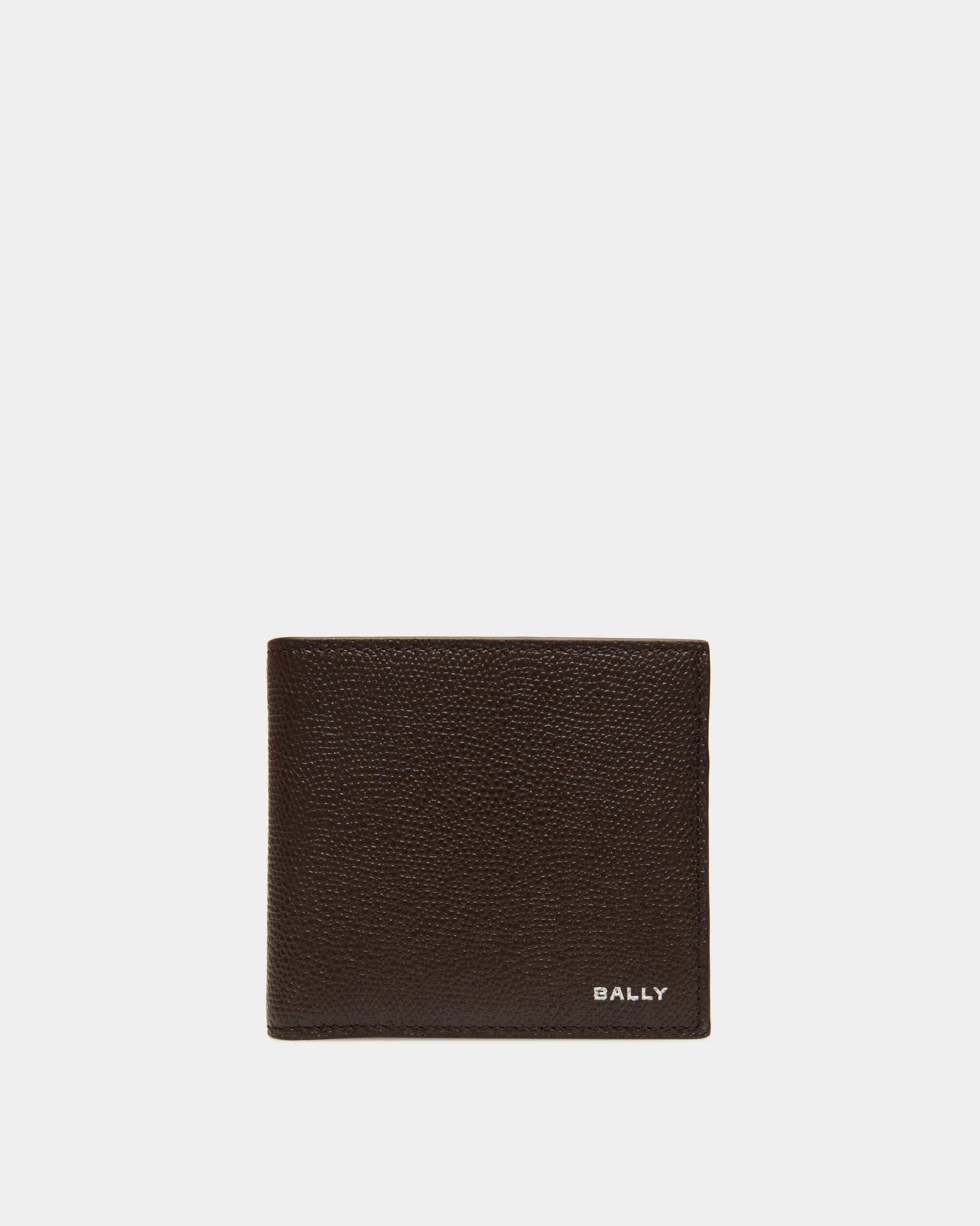 Flag 二つ折りウォレット エバノブラウン レザー - 男性 - Bally - 01