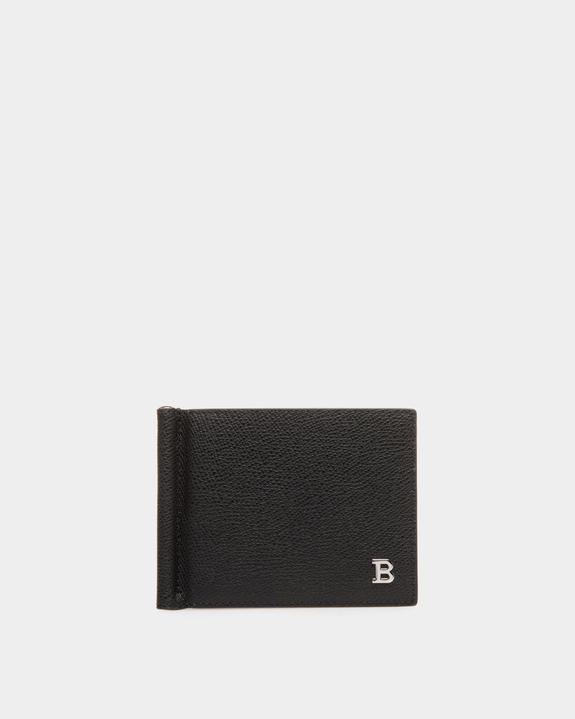 Wallet In Black Bovine - 男性 - Bally - 01