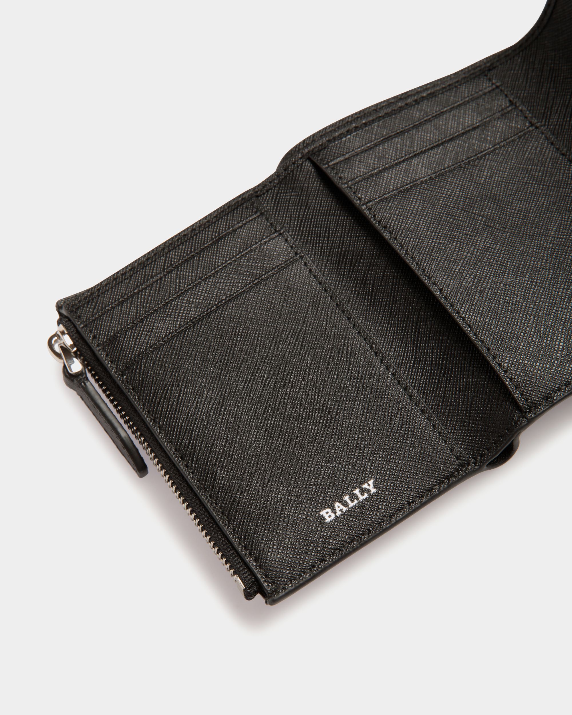 ウォレット ブラック エンボスレザー - 男性 - Bally - 04