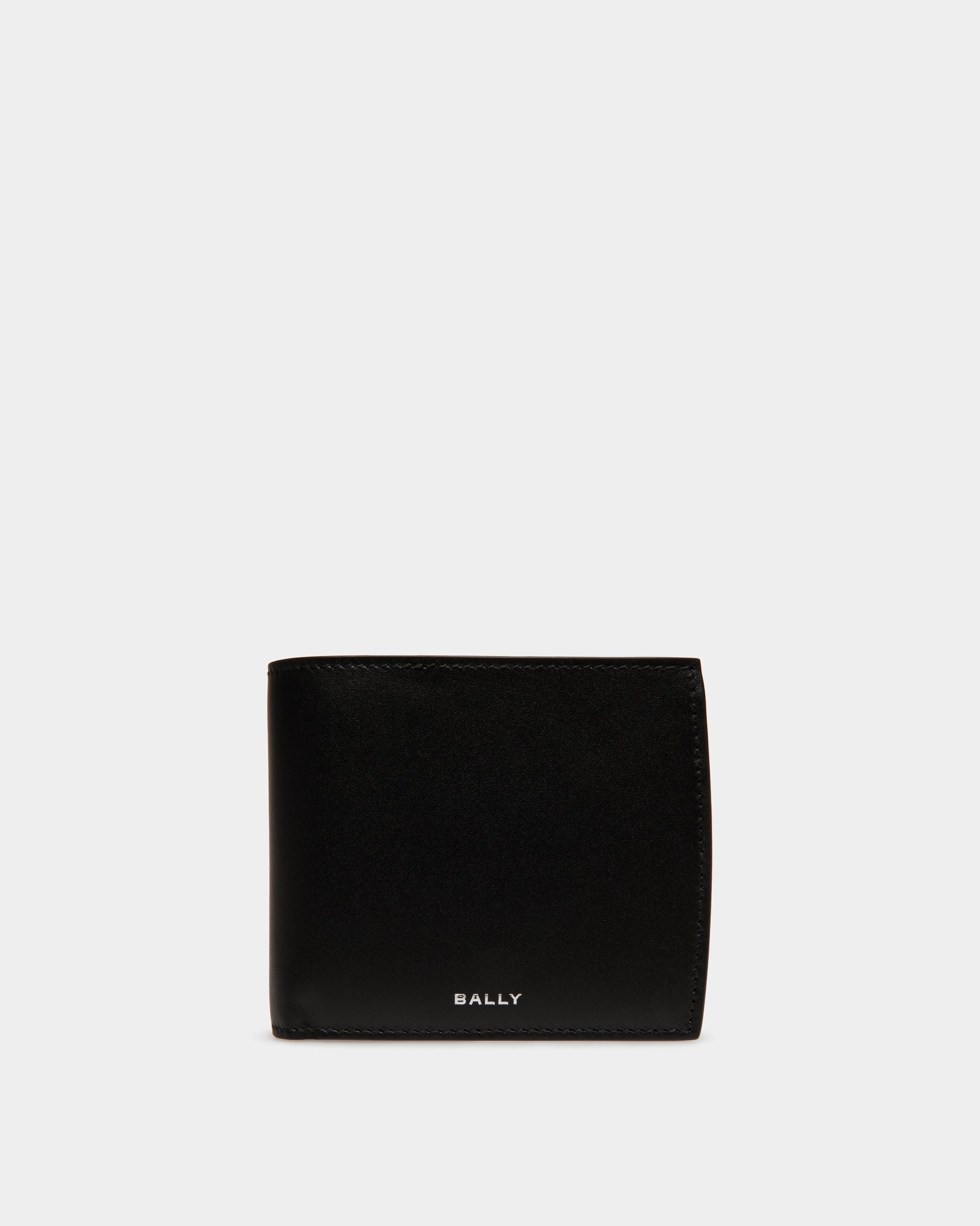 Busy Bally バイフォールドウォレット ブラック レザー - 男性 - Bally - 01