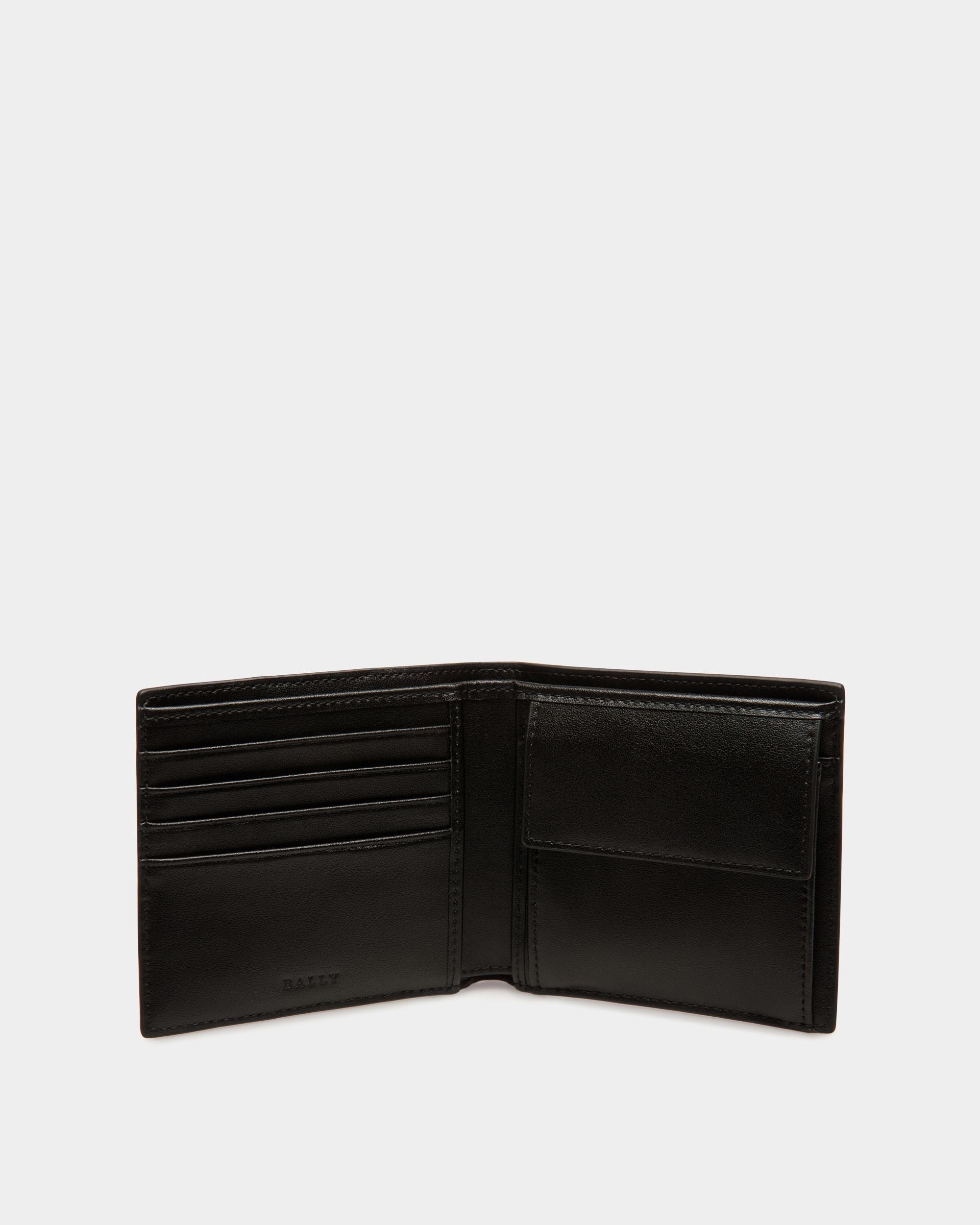 Coin Wallet In Black Bovine - 男性 - Bally - 03
