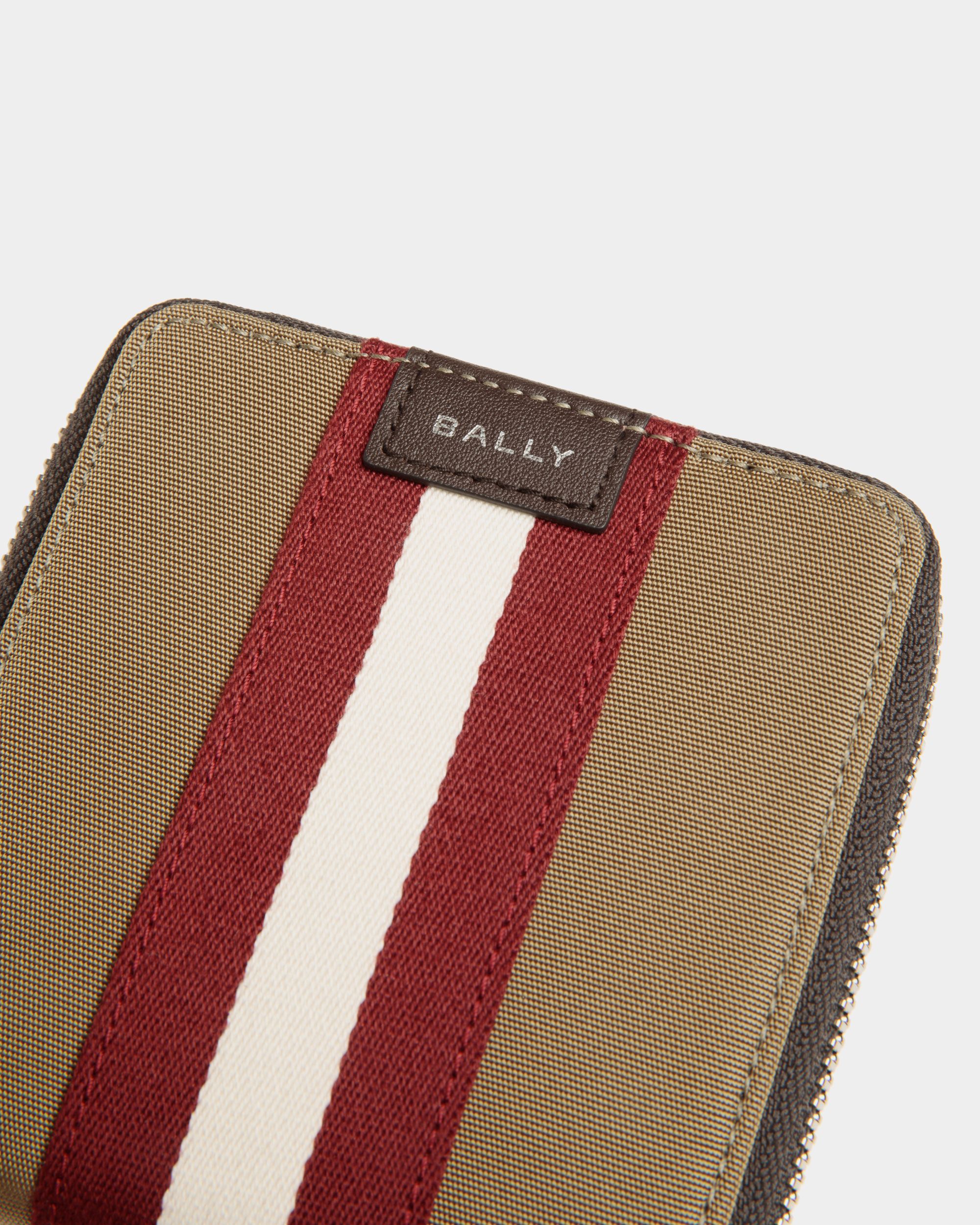 Code 二つ折りウォレット キャメル ナイロン - 男性 - Bally - 04