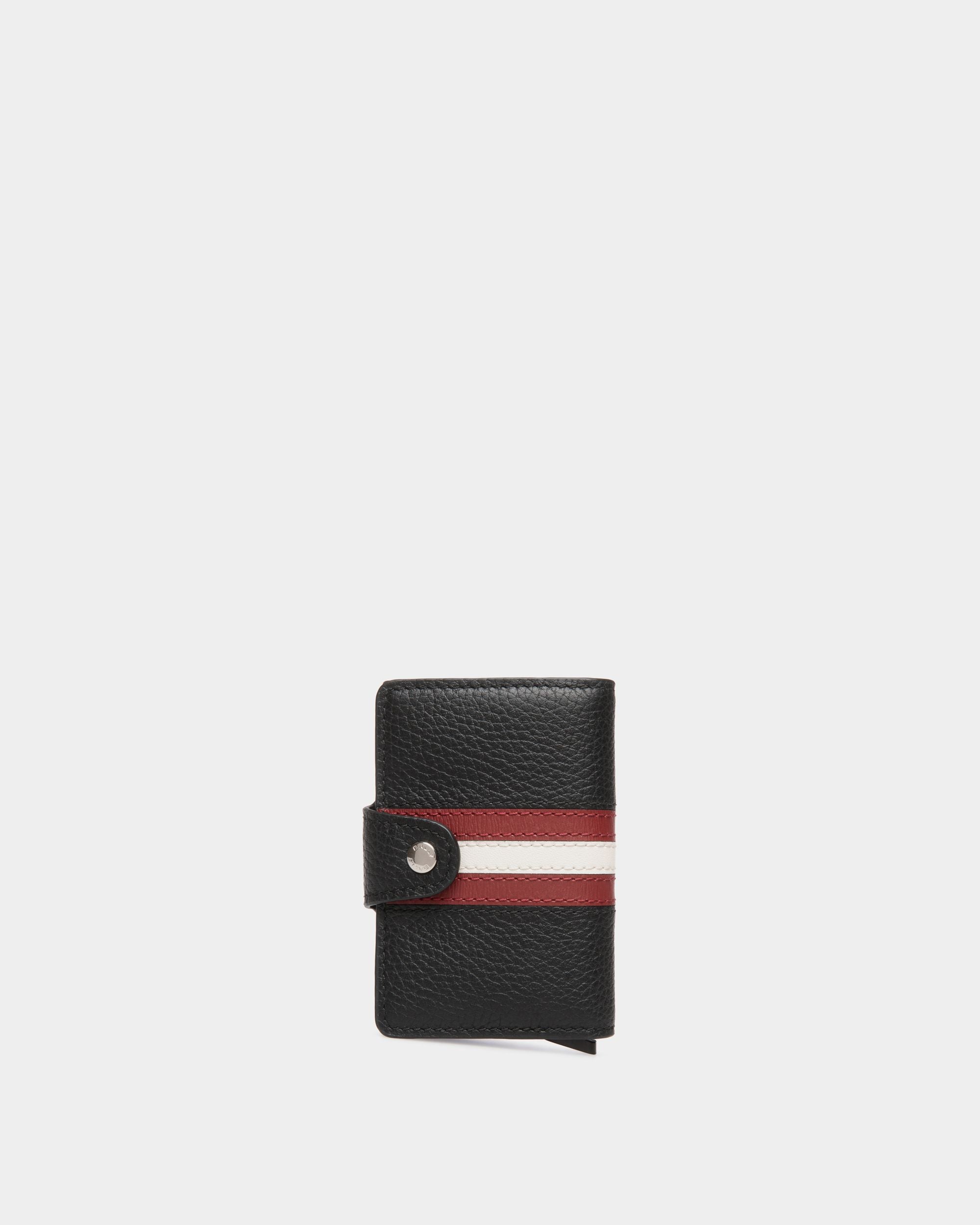 Ribbon スマートウォレット ブラック レザー - 男性 - Bally - 02