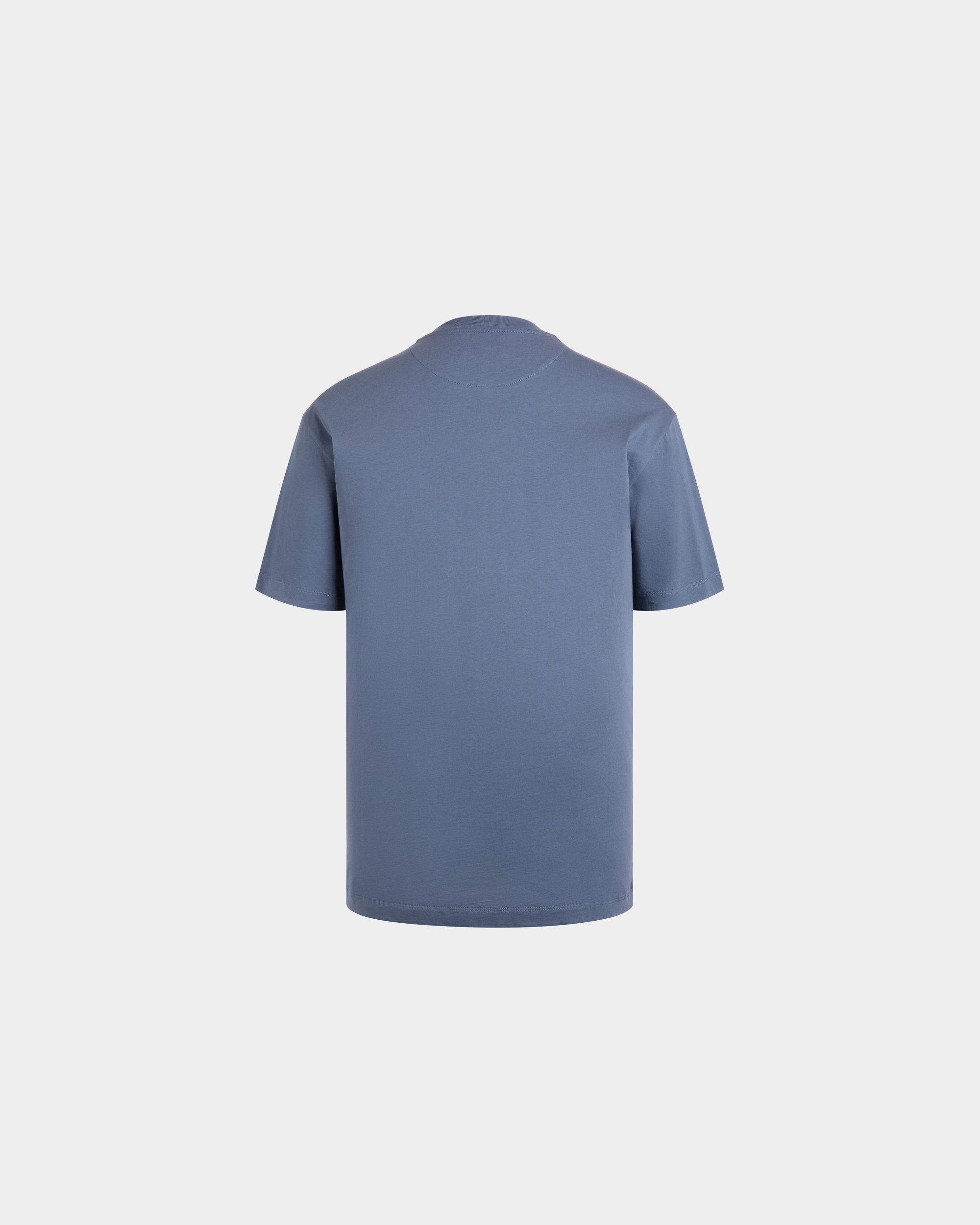 Tシャツ ブルー コットンニット - 男性 - Bally - 03