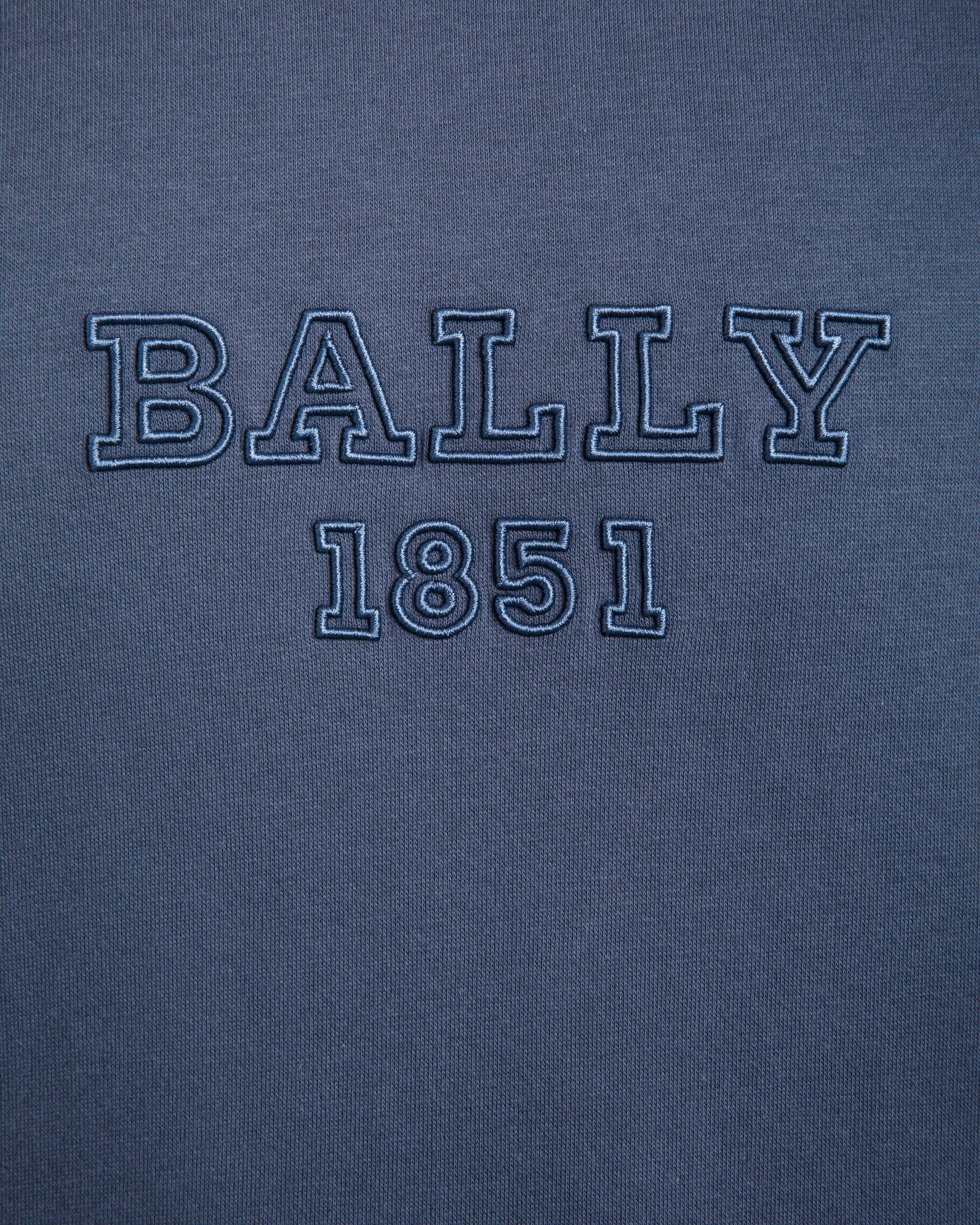フーディー ブルーメランジ コットン - 男性 - Bally - 02