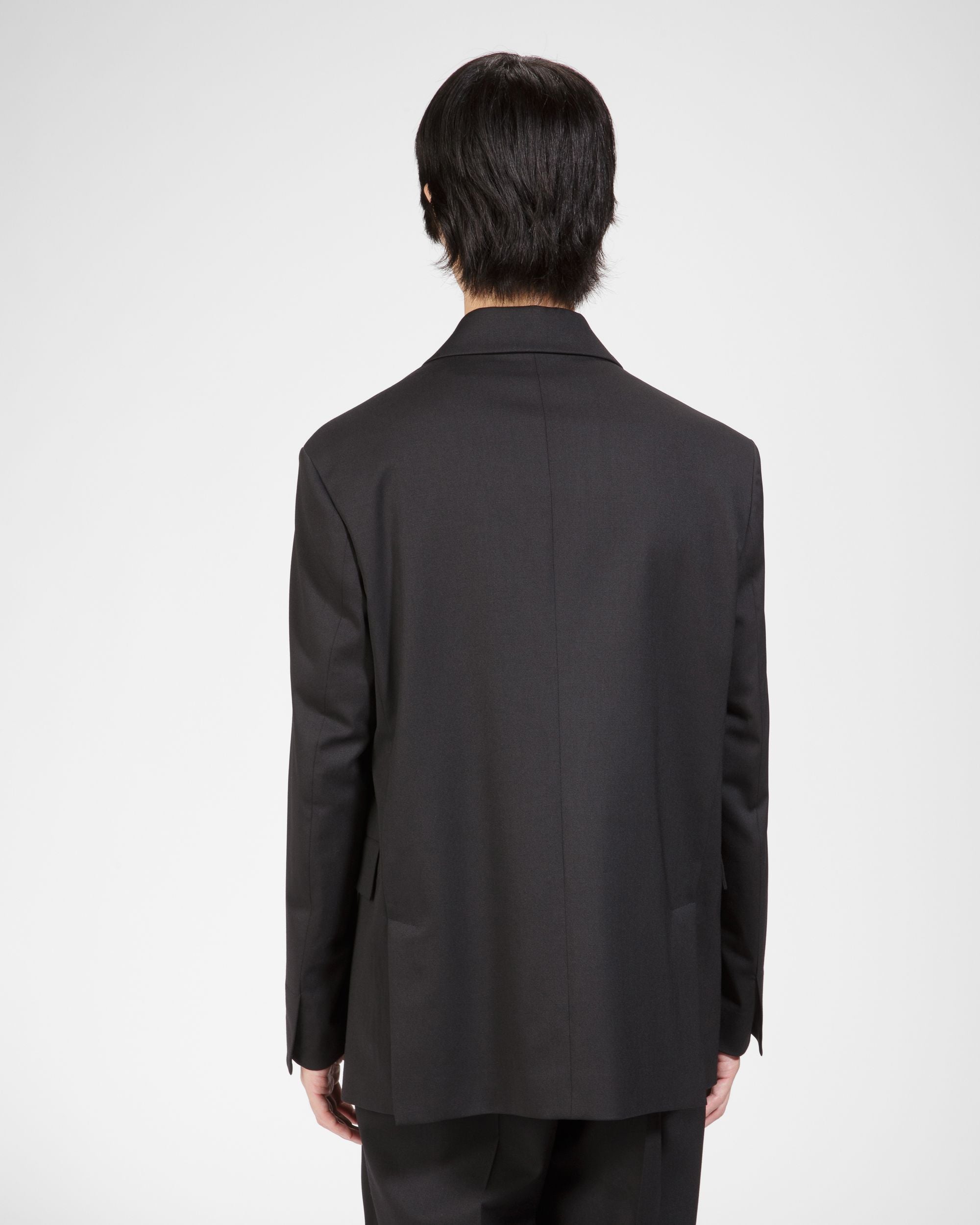 シングルブレスト ブレザー ブラック ウールミックス ジャケット - 男性 - Bally - 03