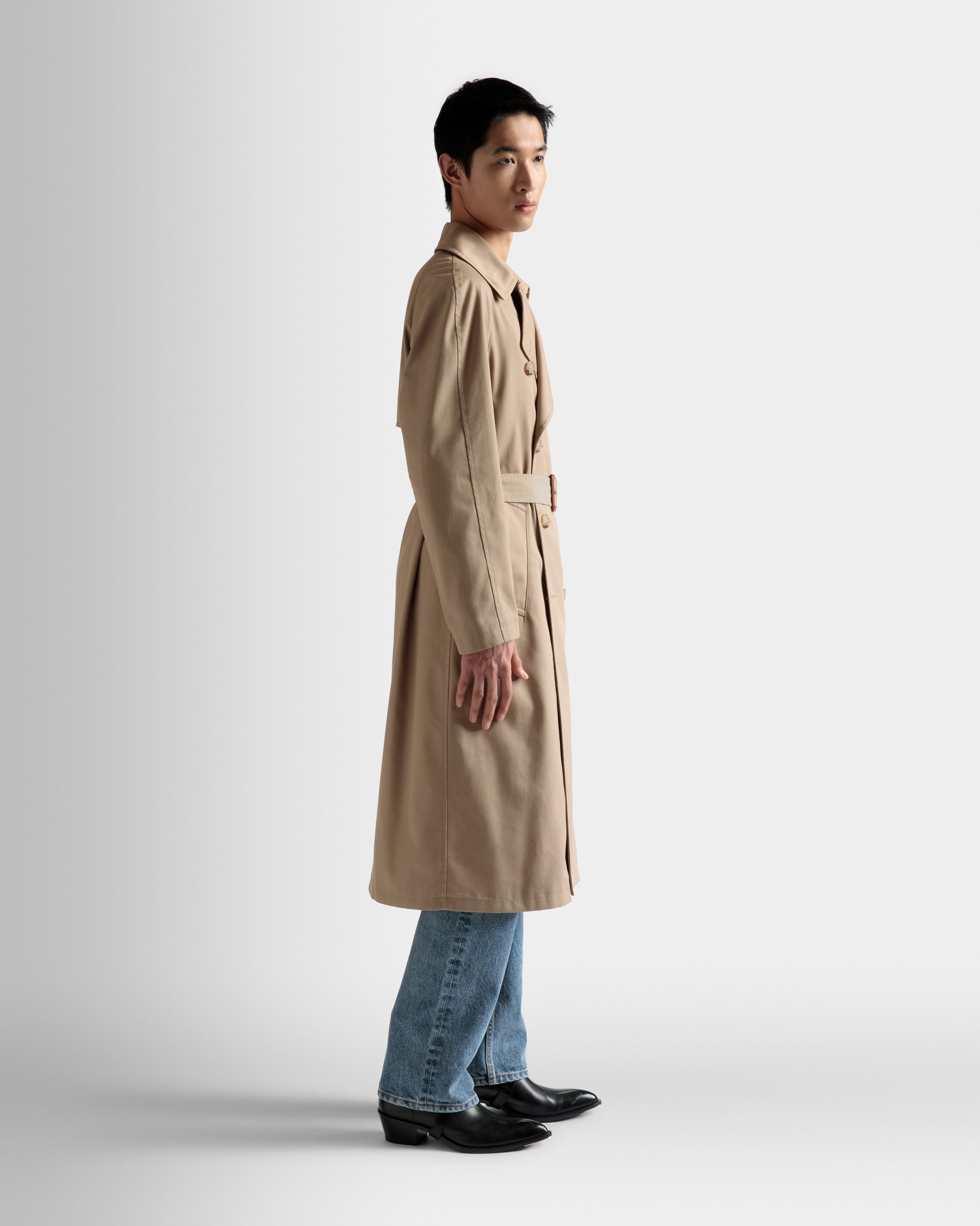 トレンチコート ブラウン コットン - 男性 - Bally - 05