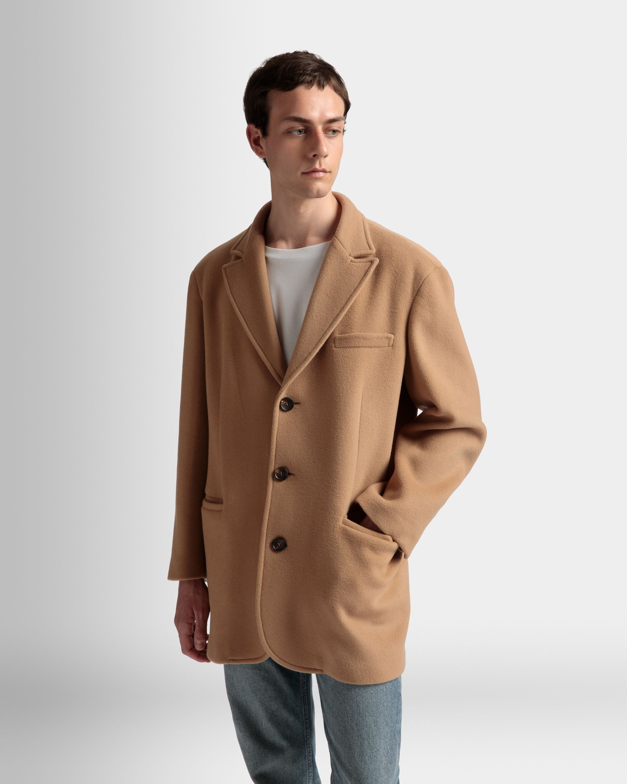 シングルジャケット キャメル カシミアブレンド - 男性 - Bally - 02