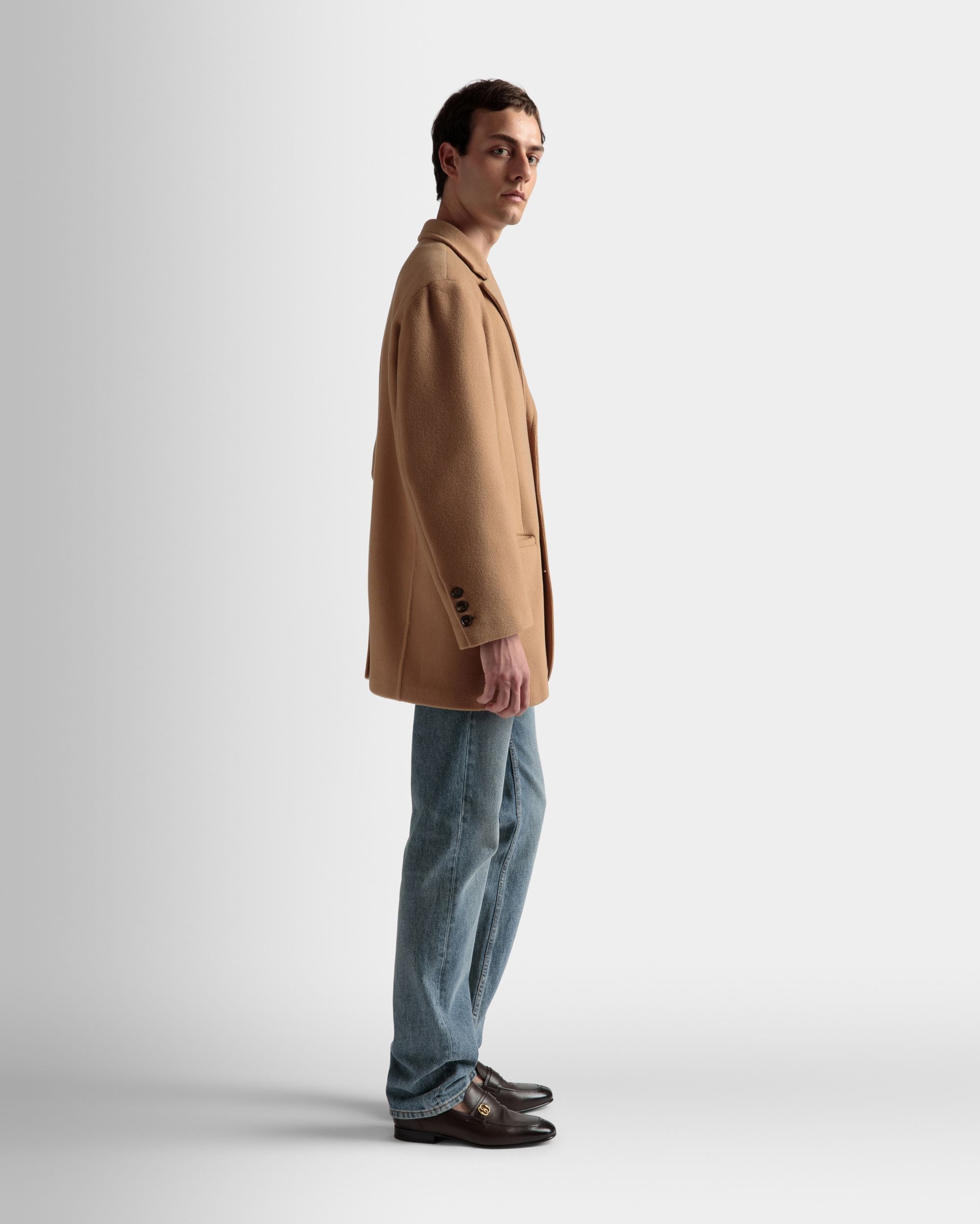 シングルジャケット キャメル カシミアブレンド - 男性 - Bally - 04