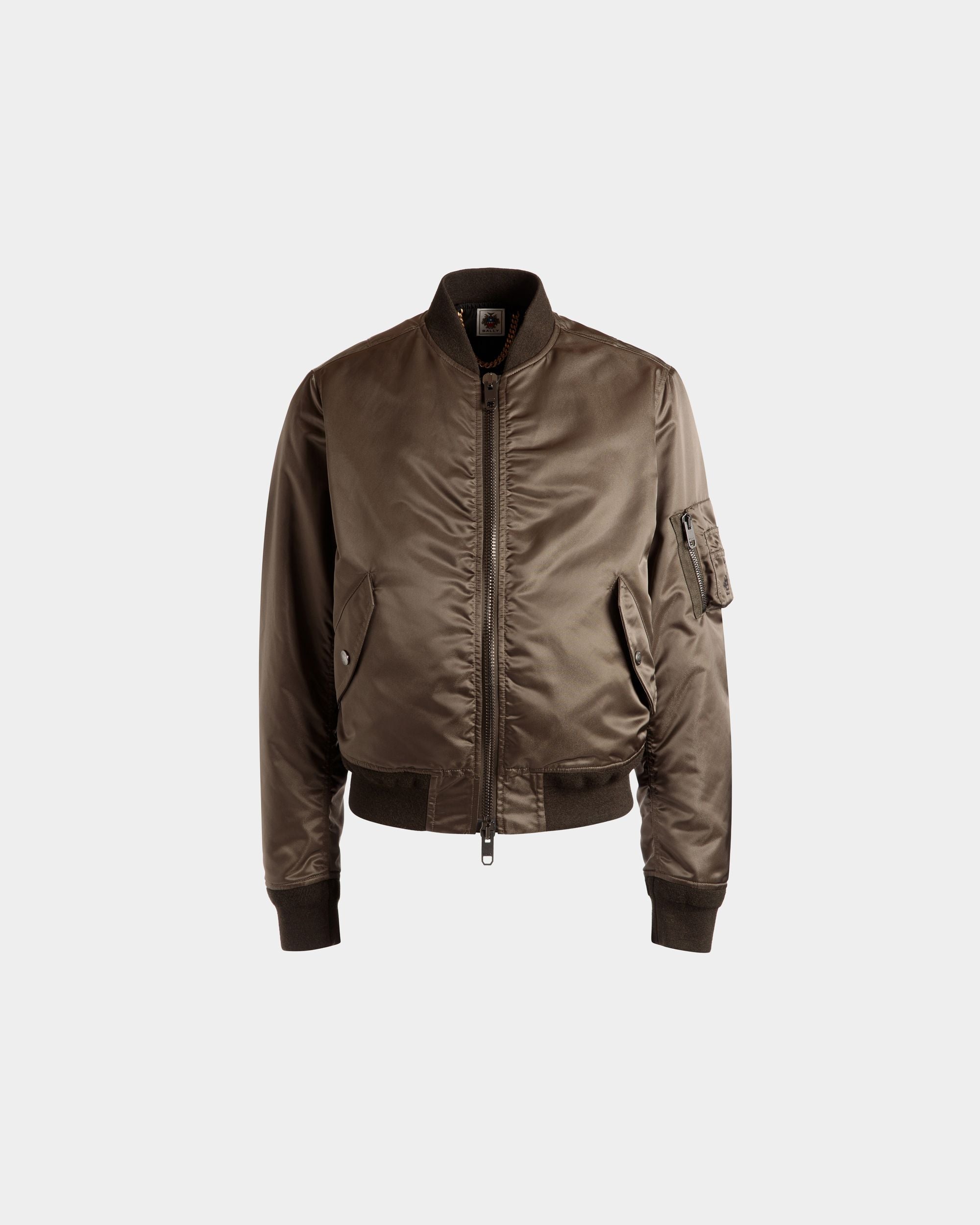 Adrien Brodyトラベルコレクション ボンバージャケット Military Green ナイロン - 男性 - Bally - 01