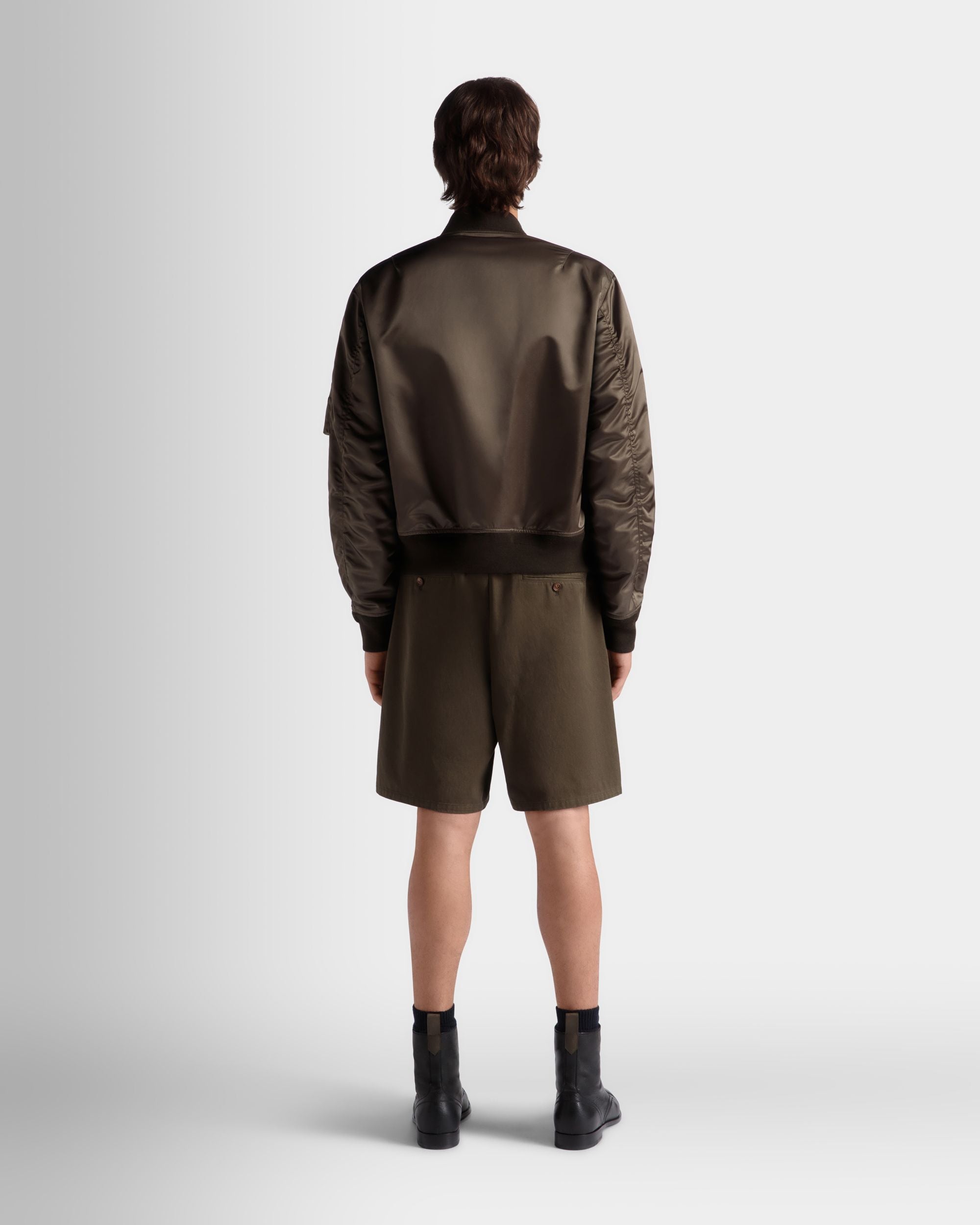 Adrien Brodyトラベルコレクション ボンバージャケット Military Green ナイロン - 男性 - Bally - 08