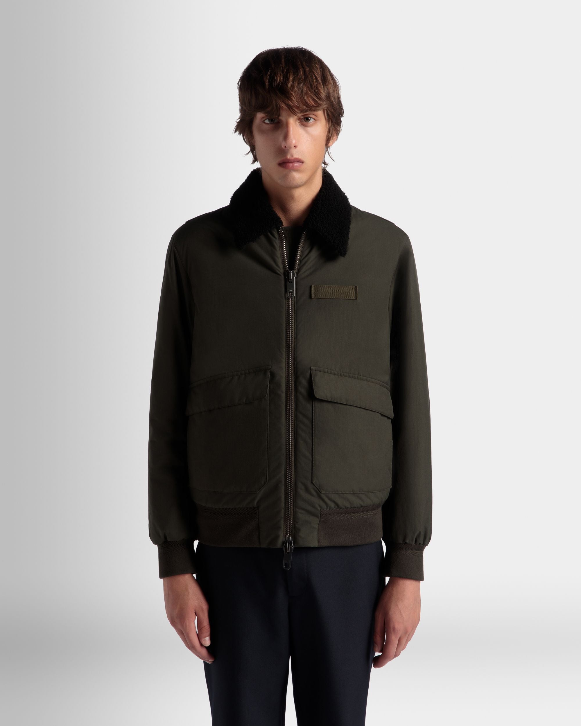 Adrien Brodyトラベルコレクション ブルゾン Olive Green ナイロン - 男性 - Bally - 03