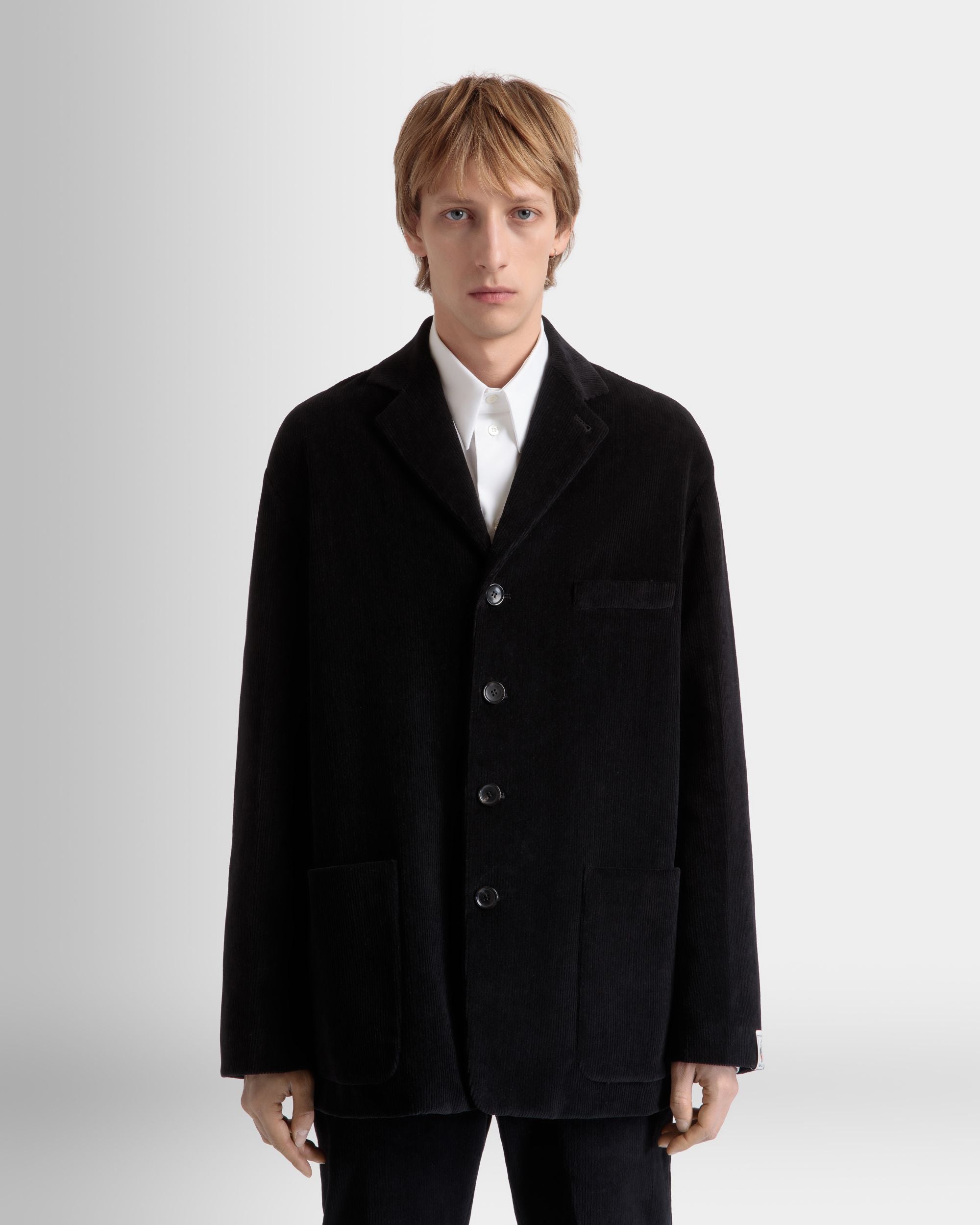 ジャケット ブラック コットンコーデュロイ - 男性 - Bally - 03
