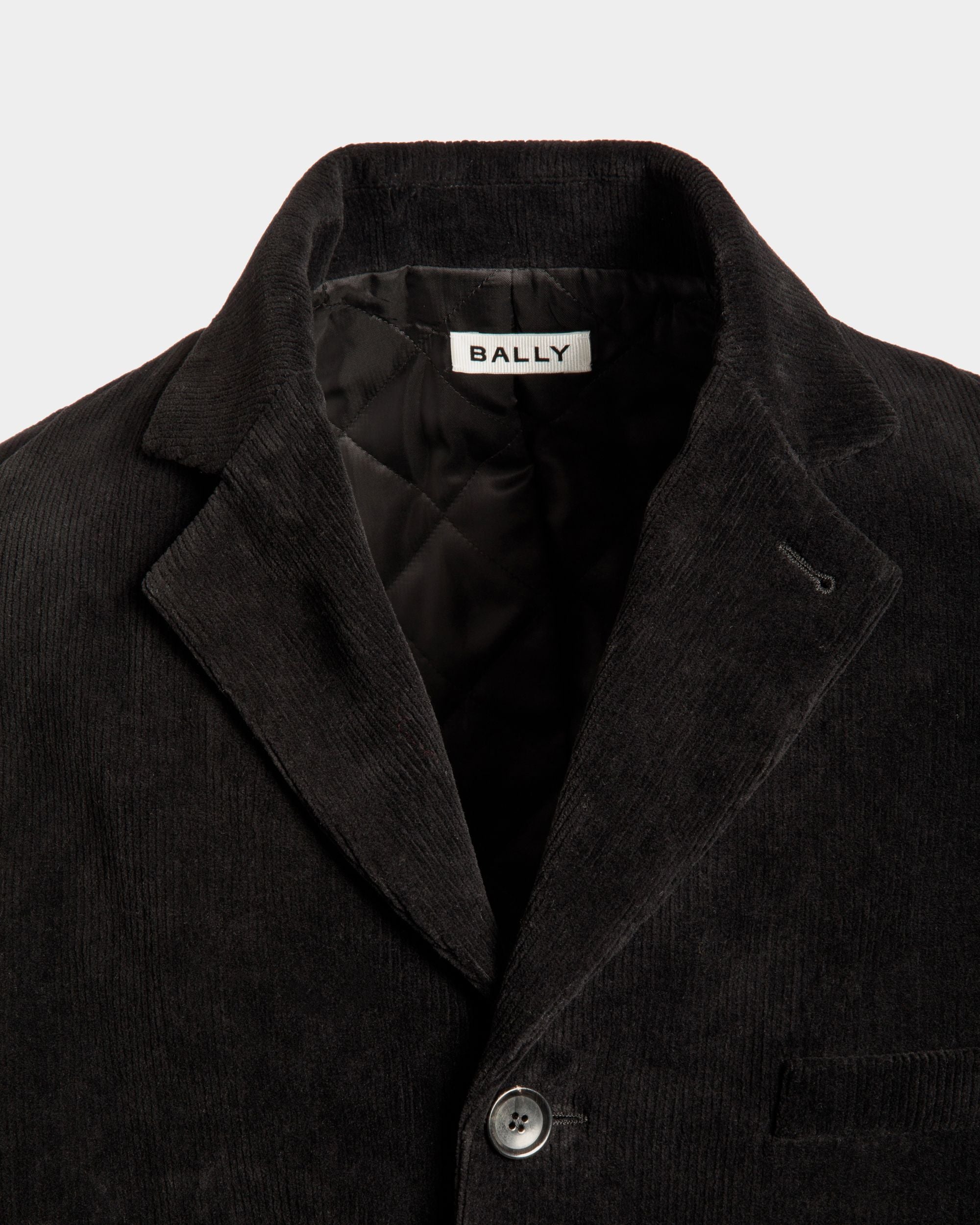 ジャケット ブラック コットンコーデュロイ - 男性 - Bally - 04