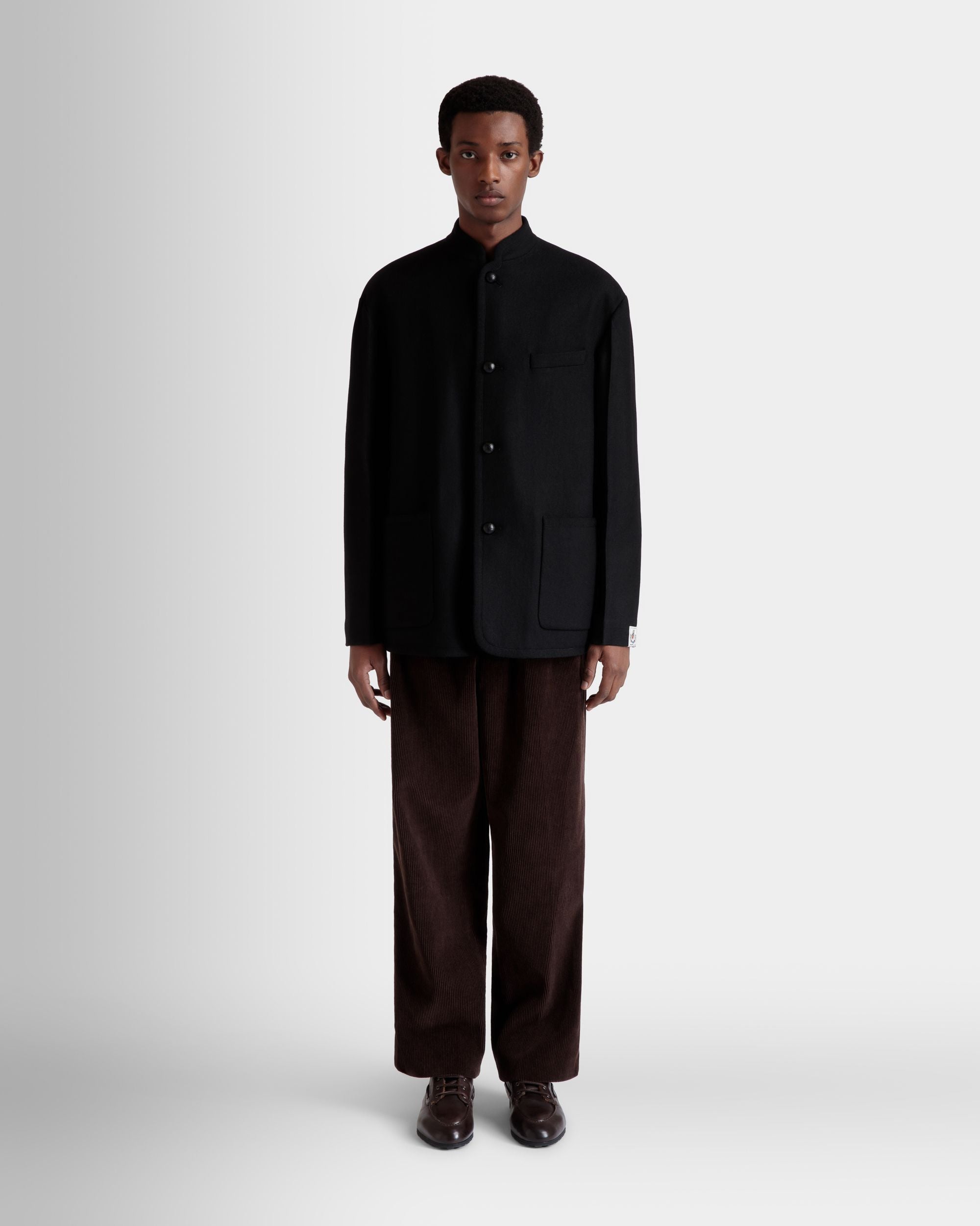 Winter Capsule ジャケット ブラック ウールブレンド - 男性 - Bally - 02
