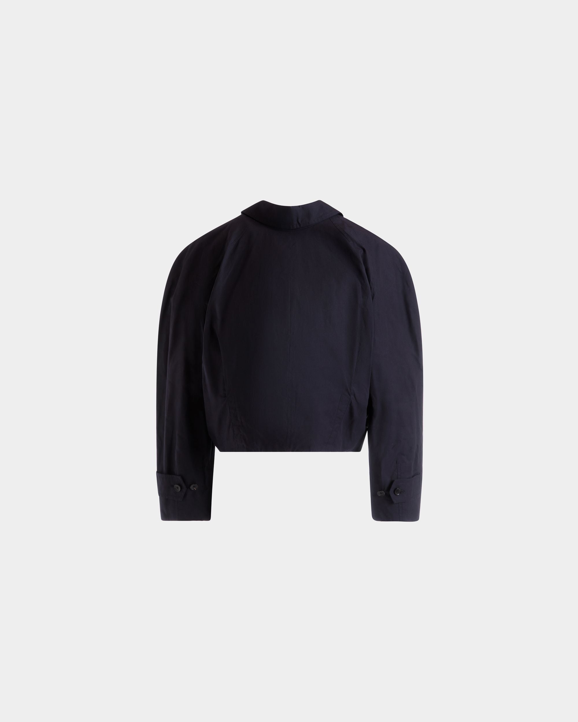 クロップド ブルゾン ネイビーブルー コットン - 男性 - Bally - 03