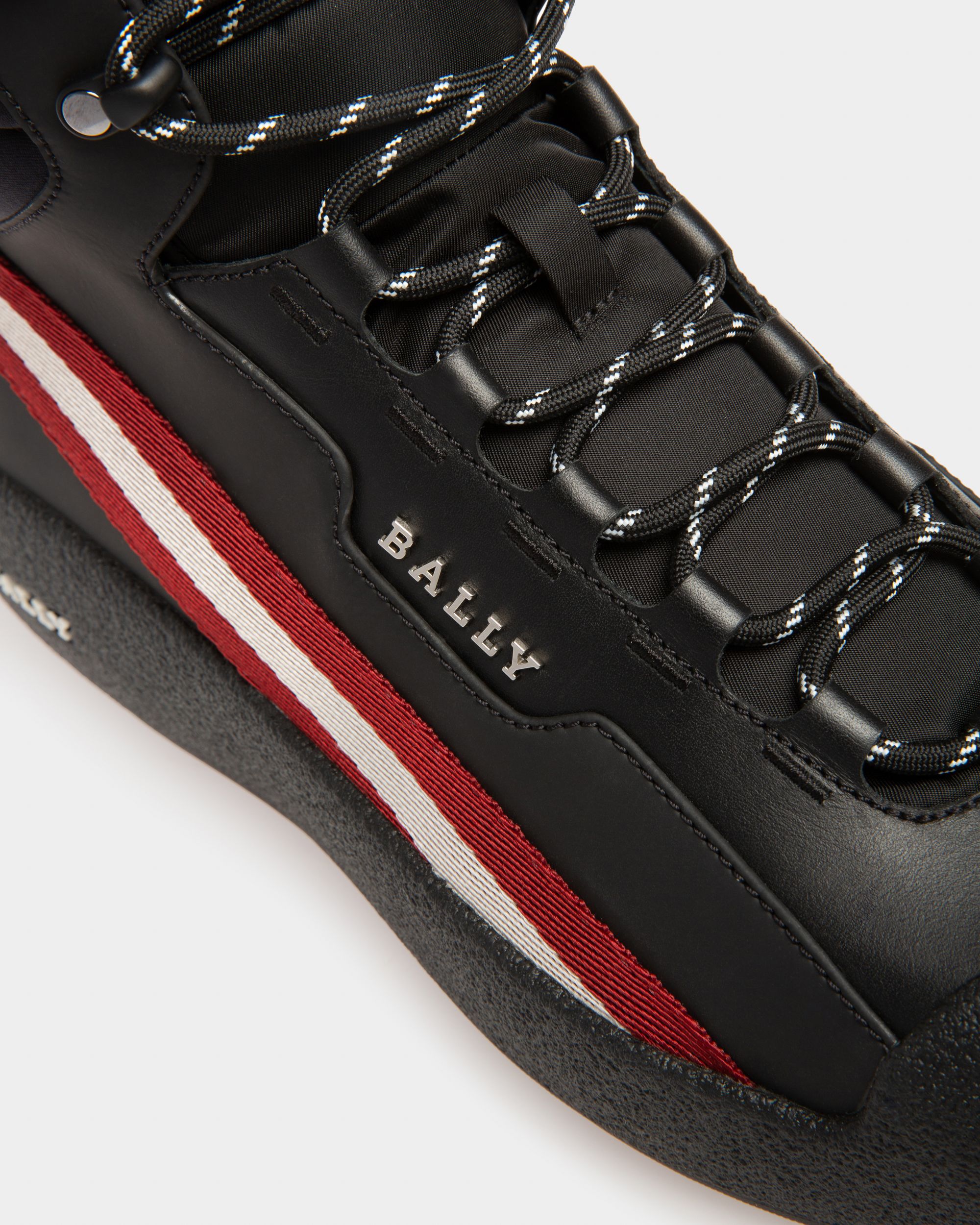 Clyde ブラック レザー スノーブーツ - 男性 - Bally - 06