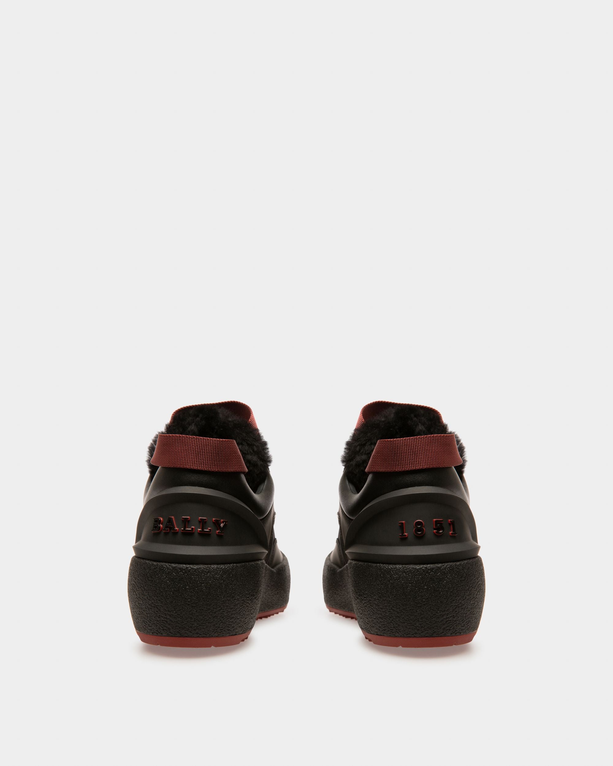 Curtys ブラック レザー スノーブーツ - 男性 - Bally - 04