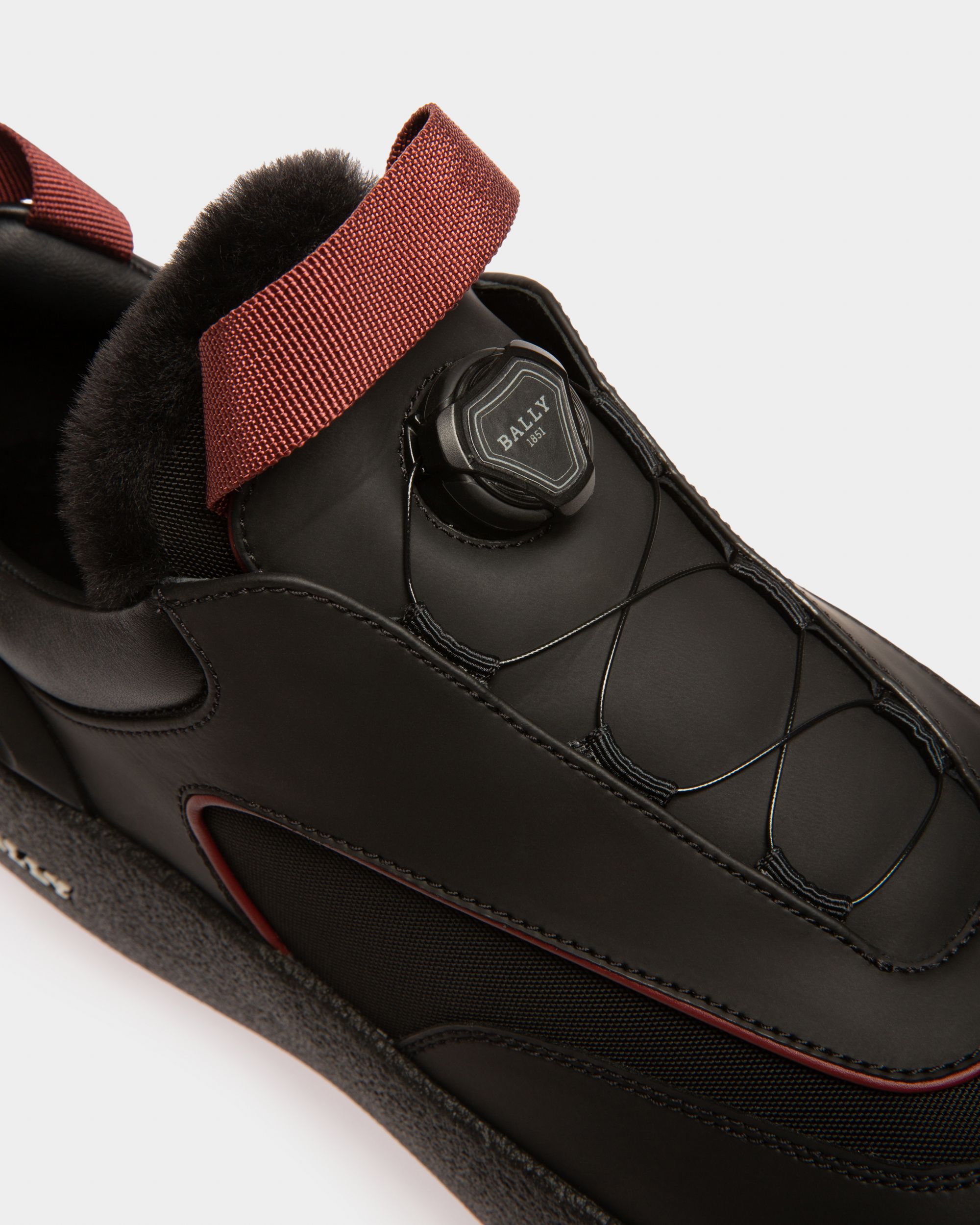 Curtys ブラック レザー スノーブーツ - 男性 - Bally - 07