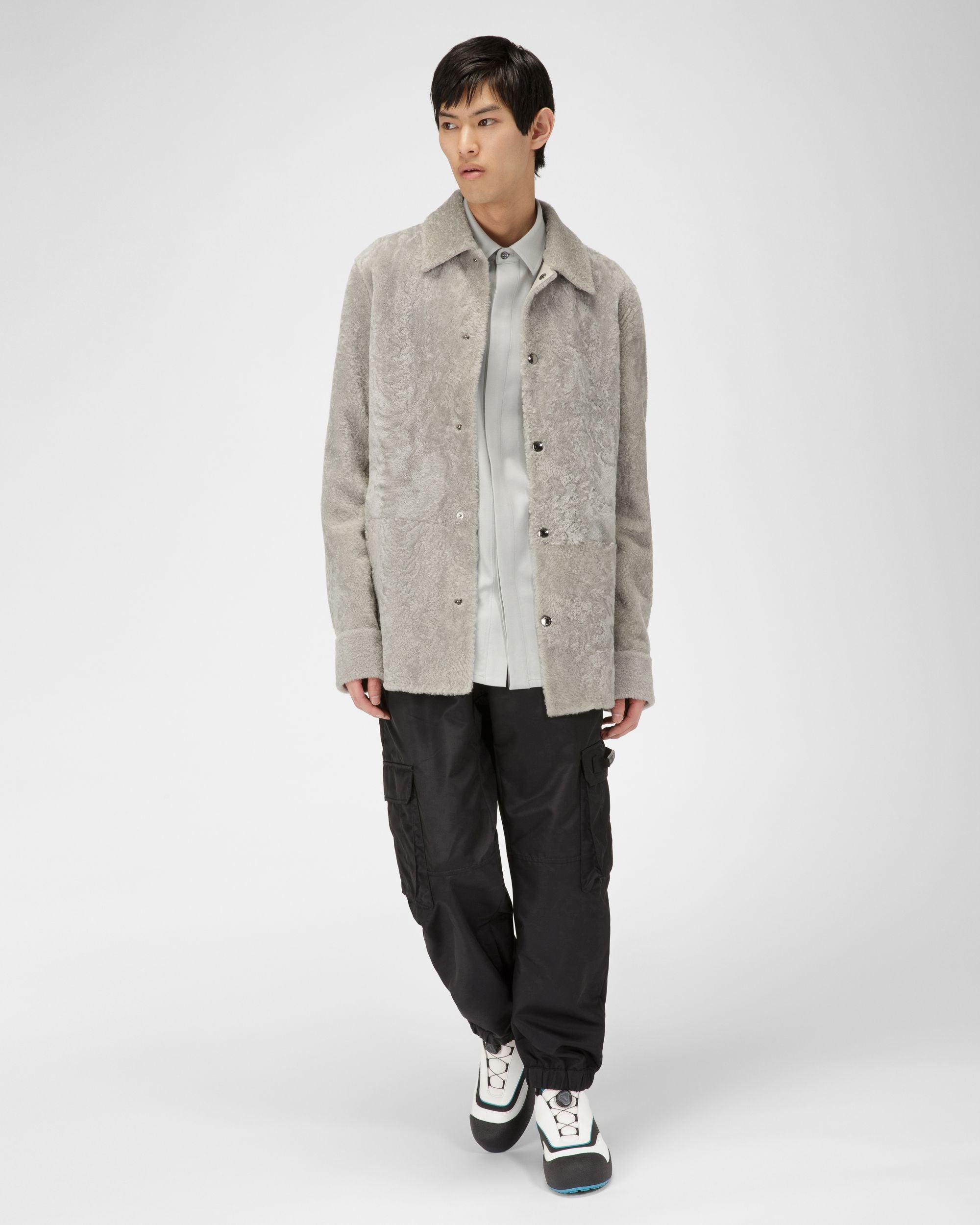 Curtys ホワイト＆ブラック レザー スノーブーツ - 男性 - Bally - 03