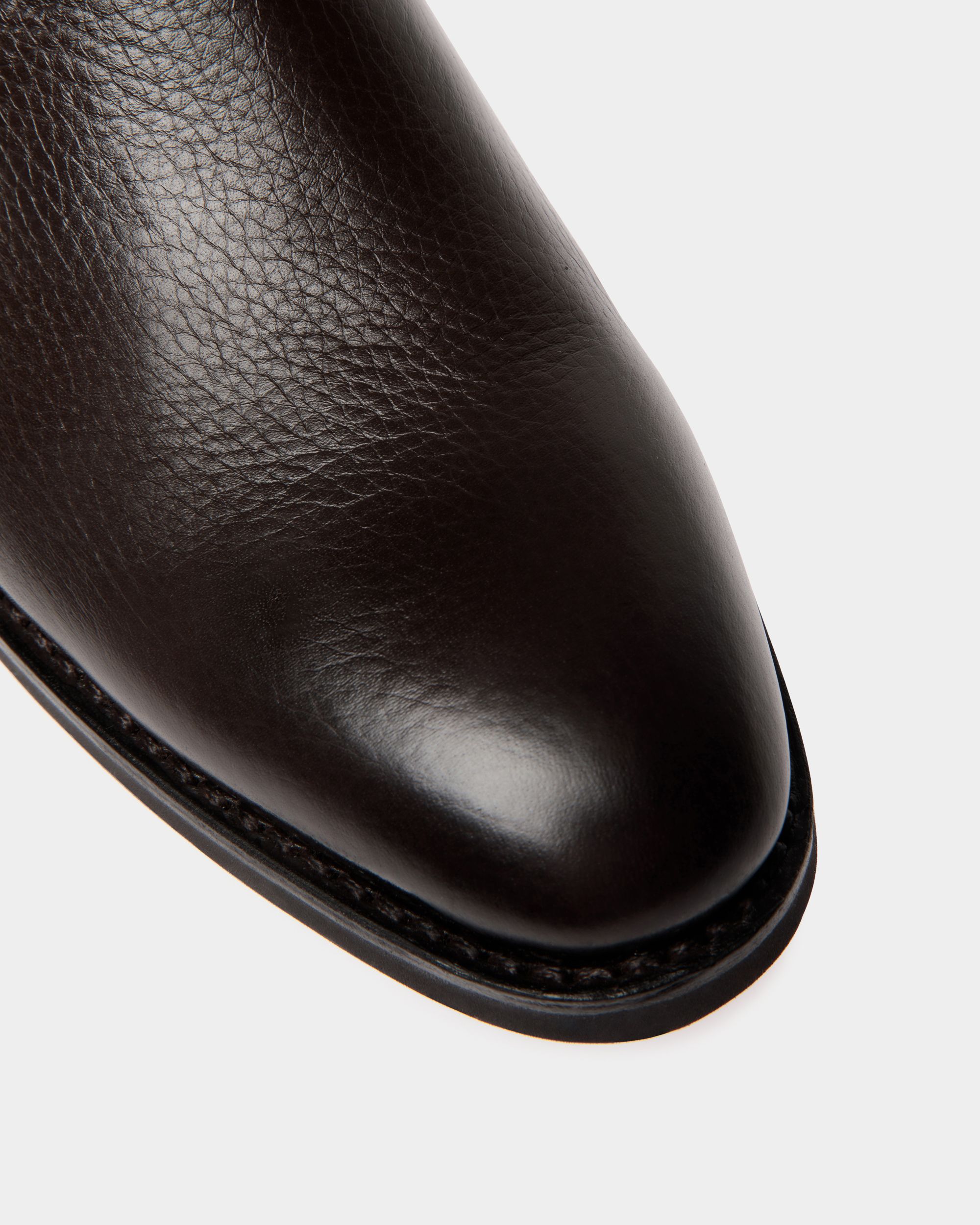 Scribe Un ブーティ エバノブラウン ディアスキンレザー - 男性 - Bally - 05