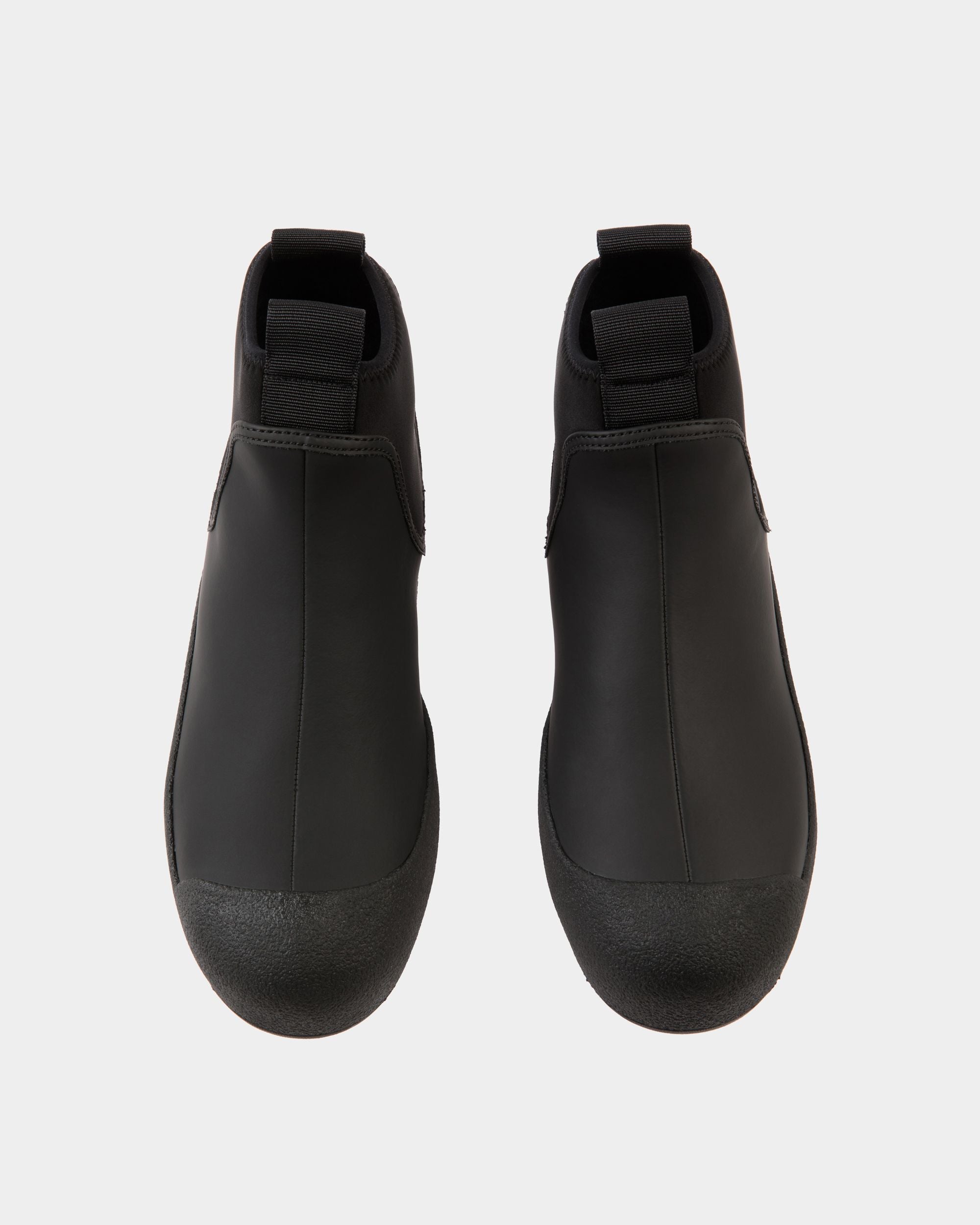 Bally Curling ブーティ ブラック ラバーコーティングレザー - 男性 - Bally - 05