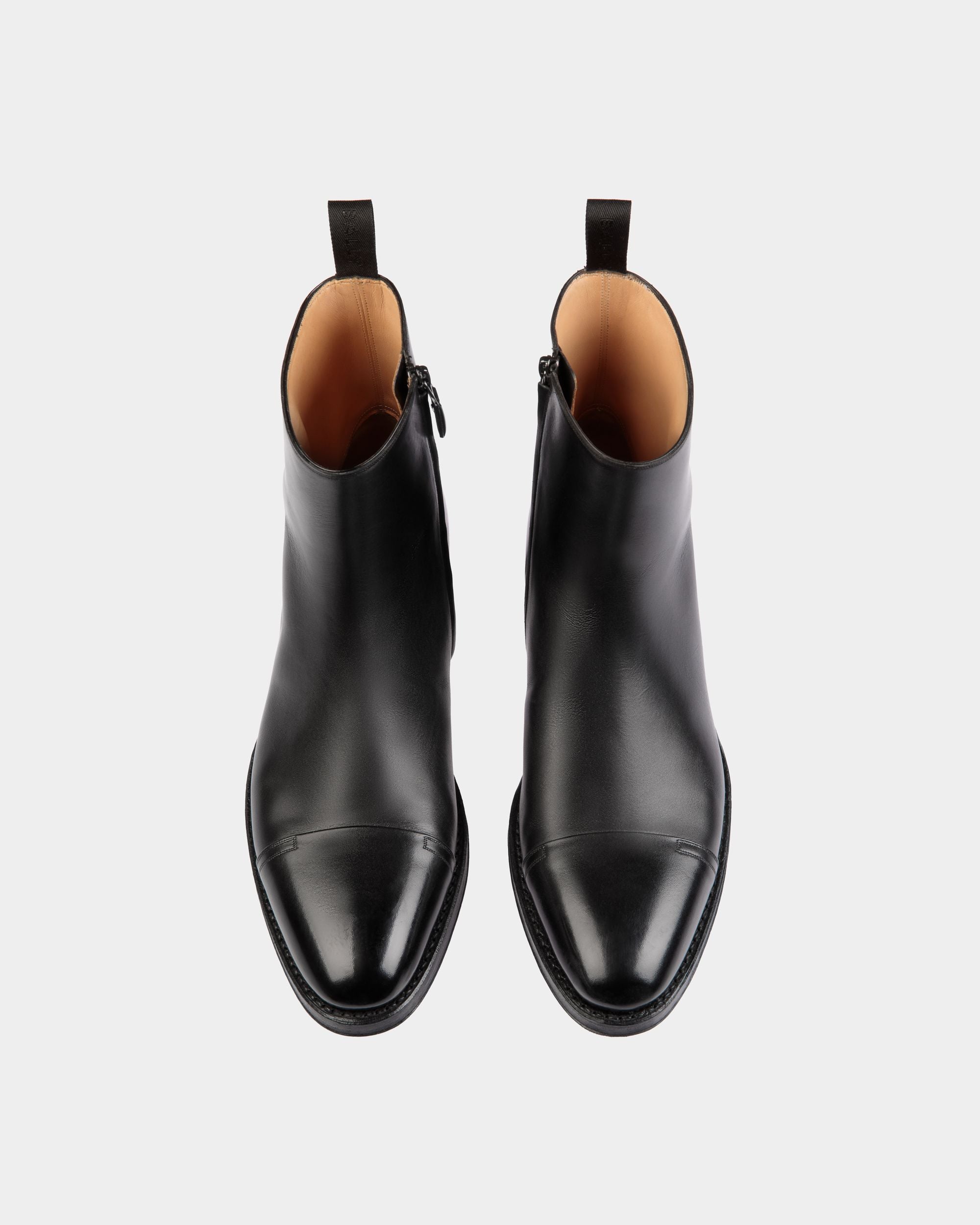 Adrien Brodyトラベルコレクション ブーティ ブラック レザー - 男性 - Bally - 05