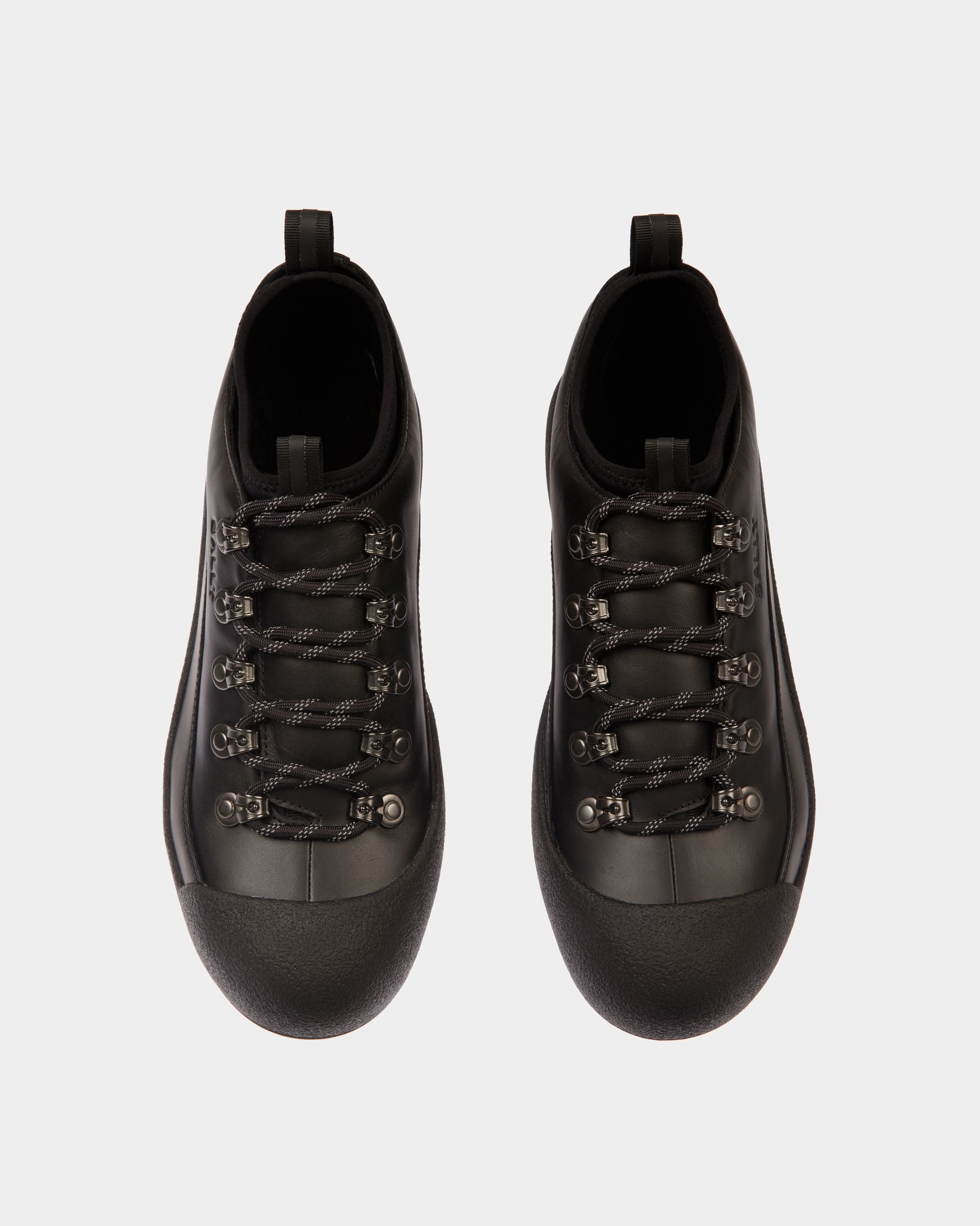 Winter Capsule ブーティ ブラック レザー - 男性 - Bally - 05
