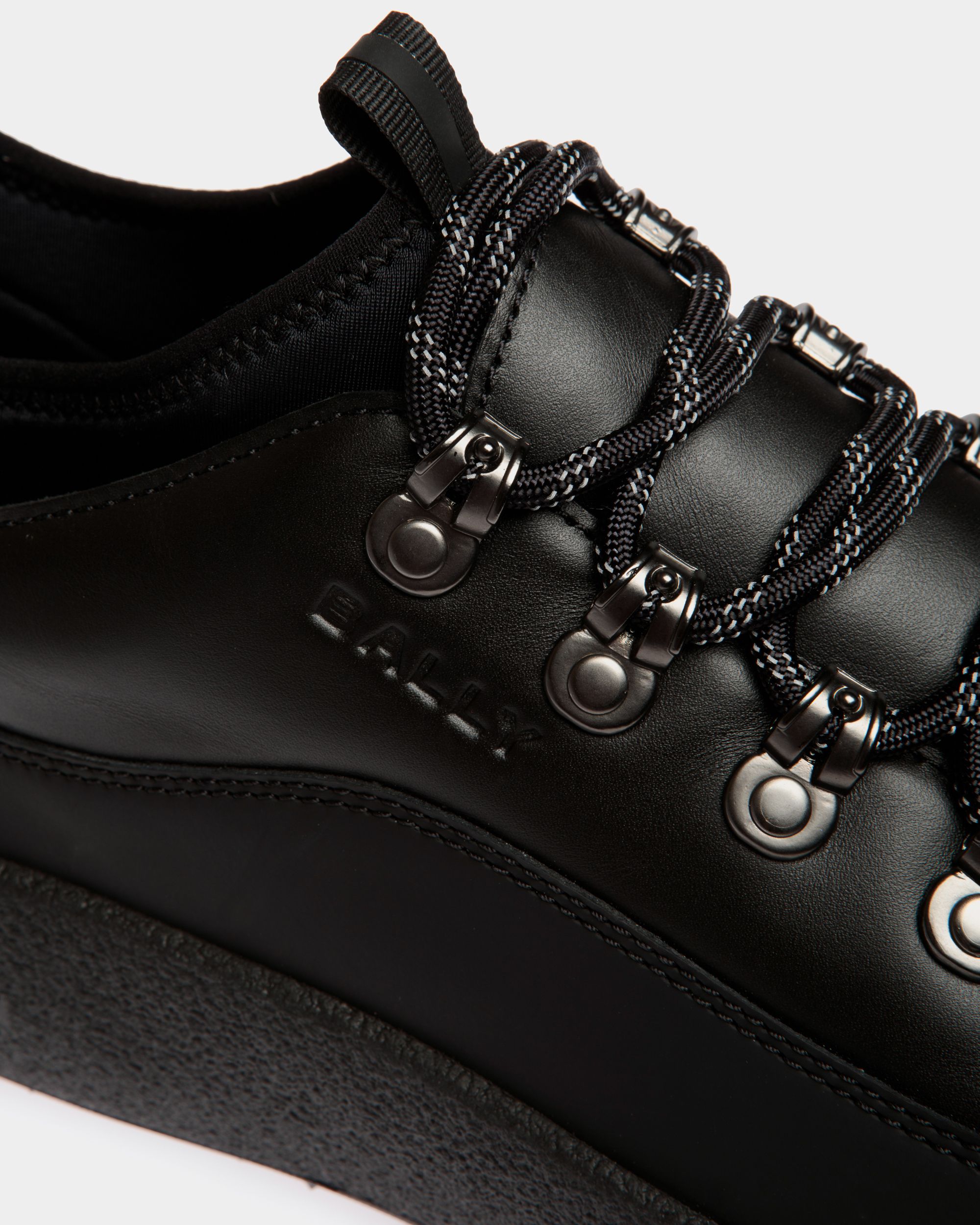 Winter Capsule ブーティ ブラック レザー - 男性 - Bally - 06
