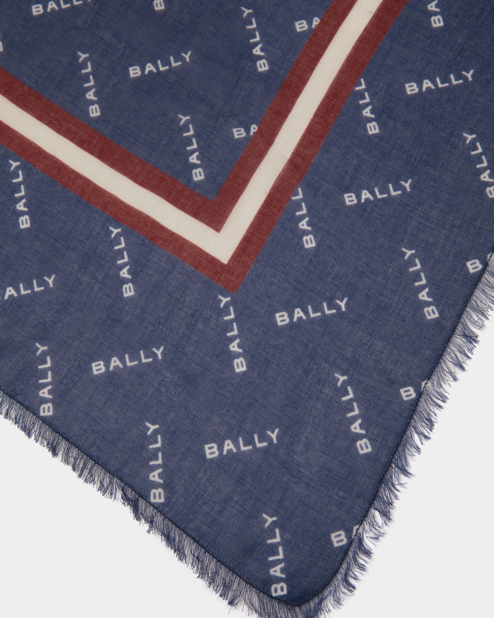 ブルー スカーフ Bally パターン - 男性 - Bally - 02
