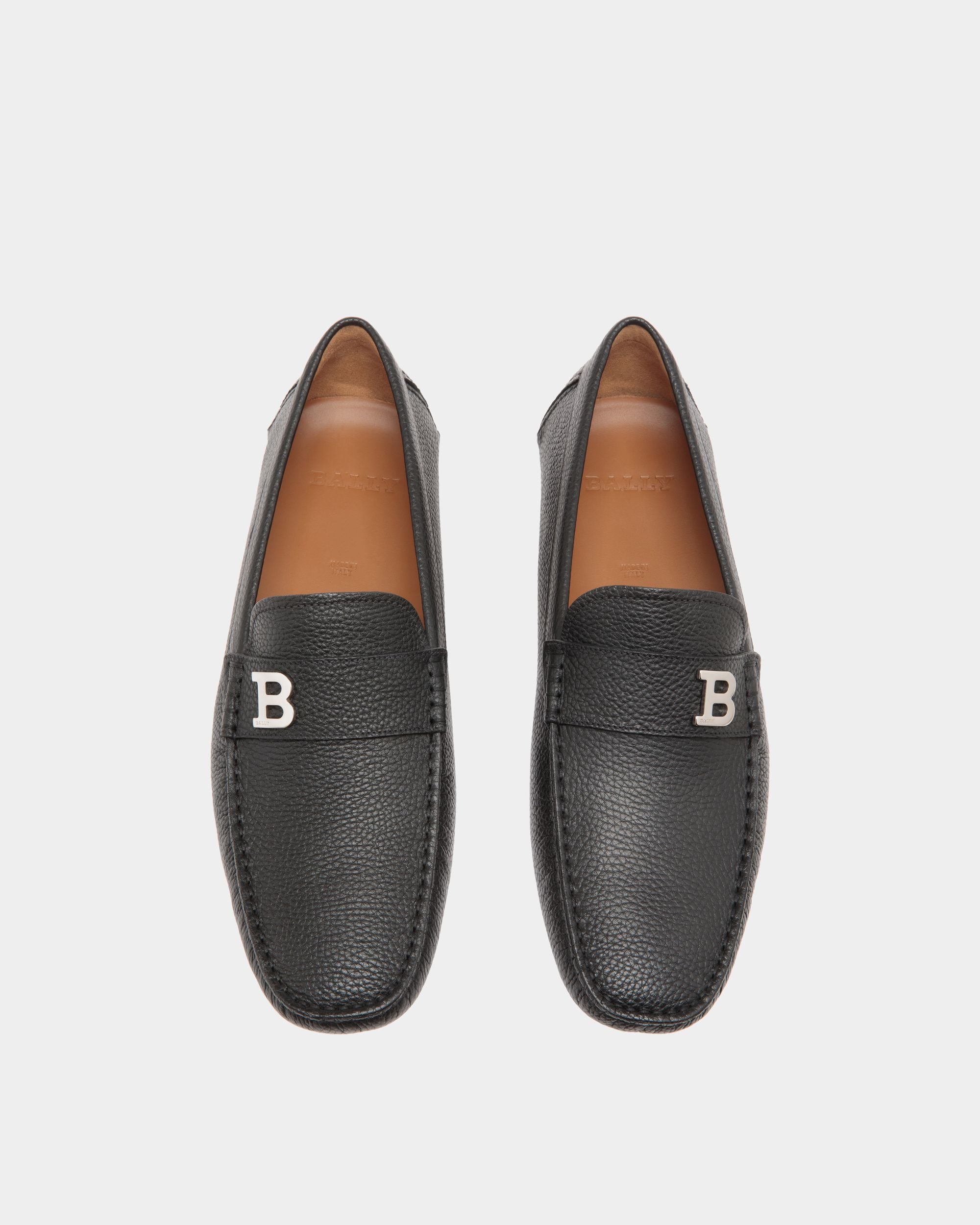 ドライビングシューズ ブラック グレインレザー - 男性 - Bally - 04