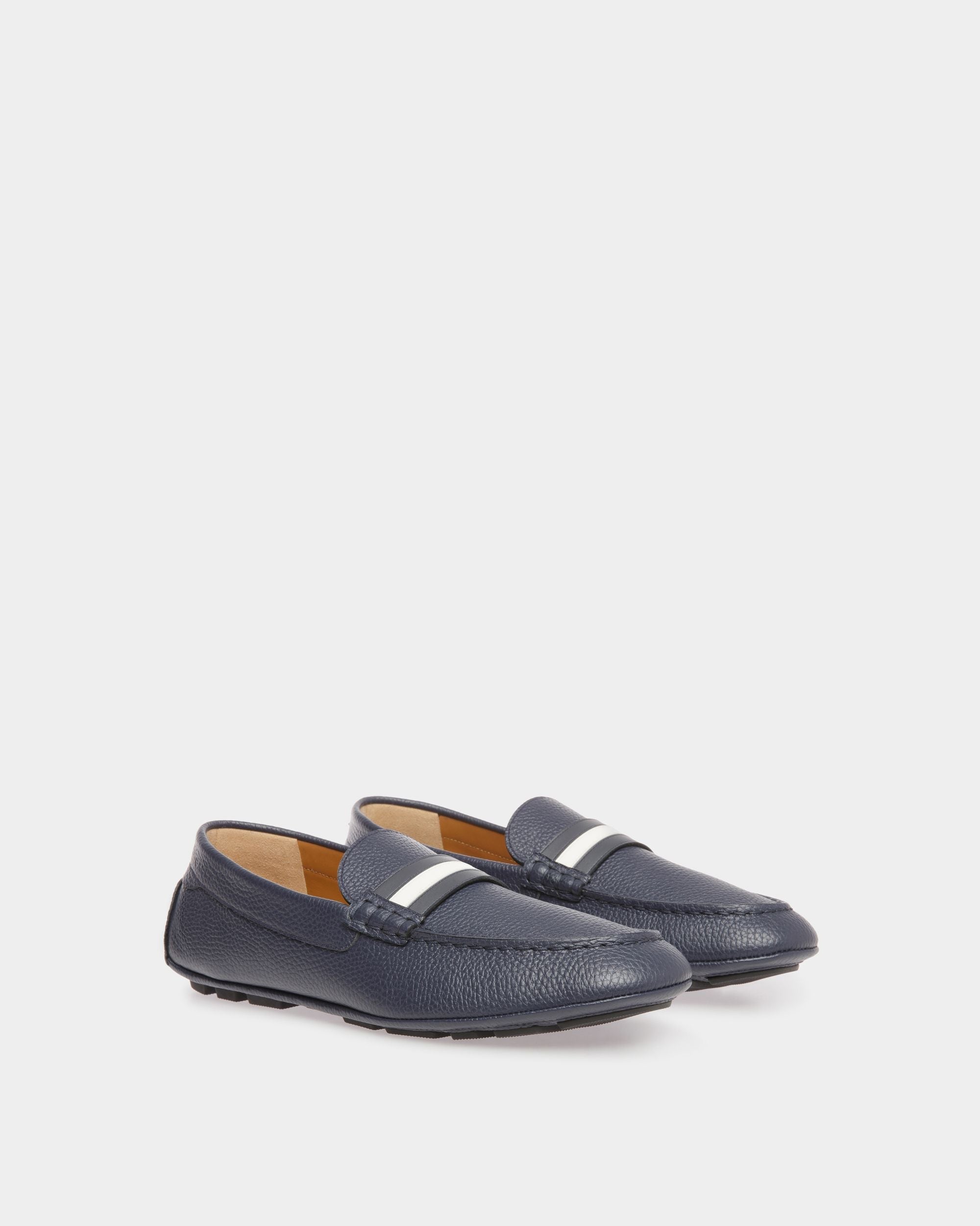 Kerbs ドライビングシューズ ミッドナイト レザー - 男性 - Bally - 02