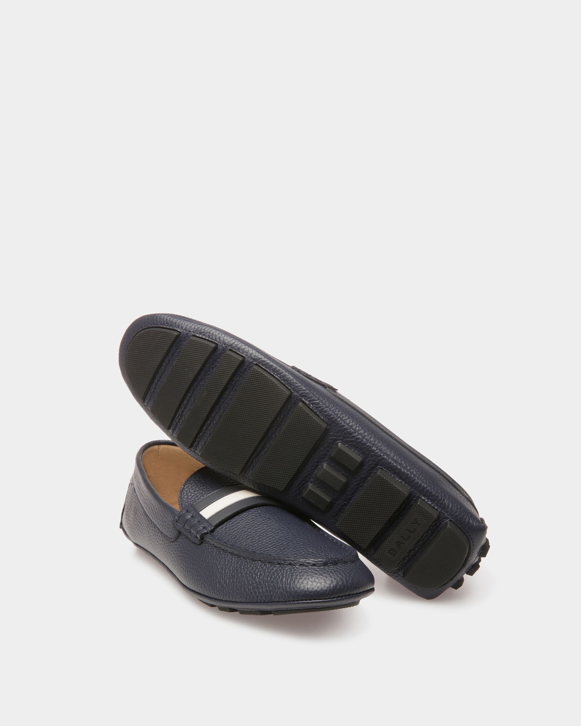 Kerbs ドライビングシューズ ミッドナイト レザー - 男性 - Bally - 04