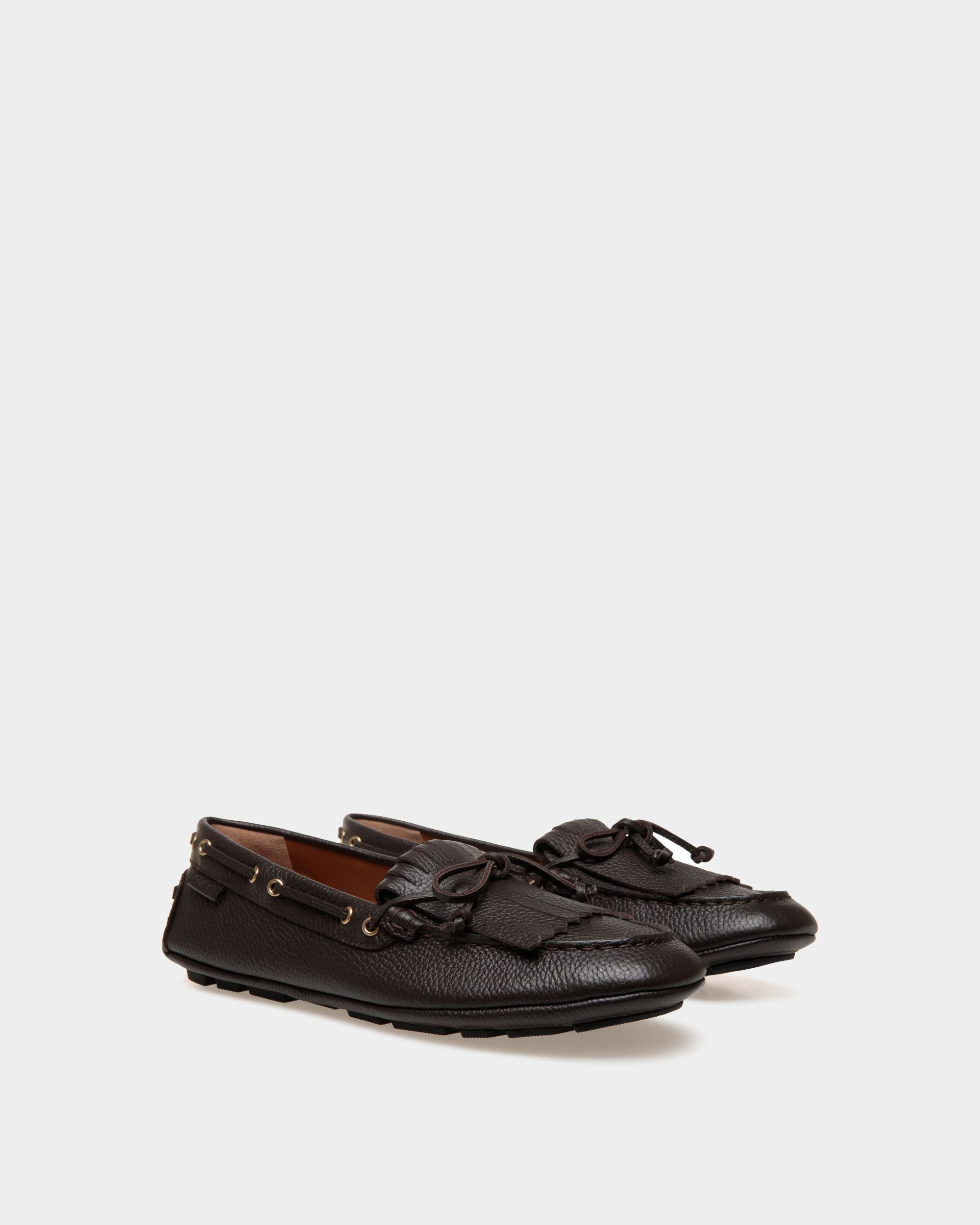 Kerbs ドライビングシューズ ブラウン グレインレザー - 男性 - Bally - 03