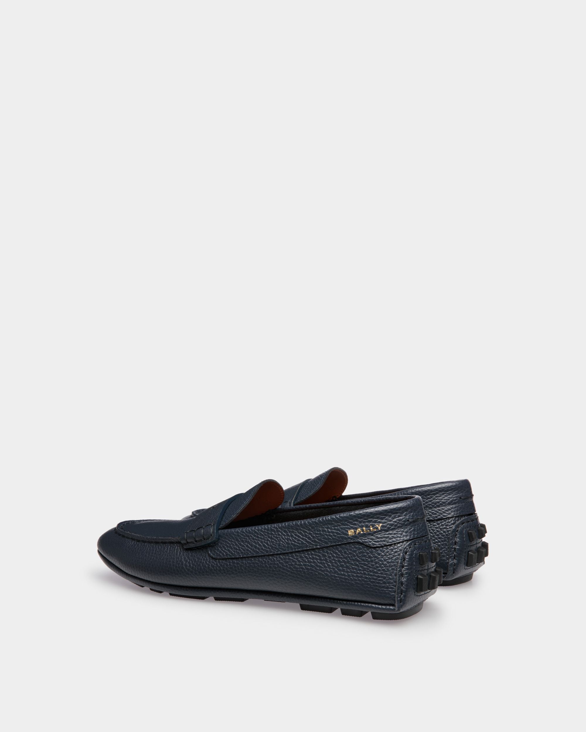Kerbs ドライビングシューズ ブルー グレインレザー - 男性 - Bally - 02