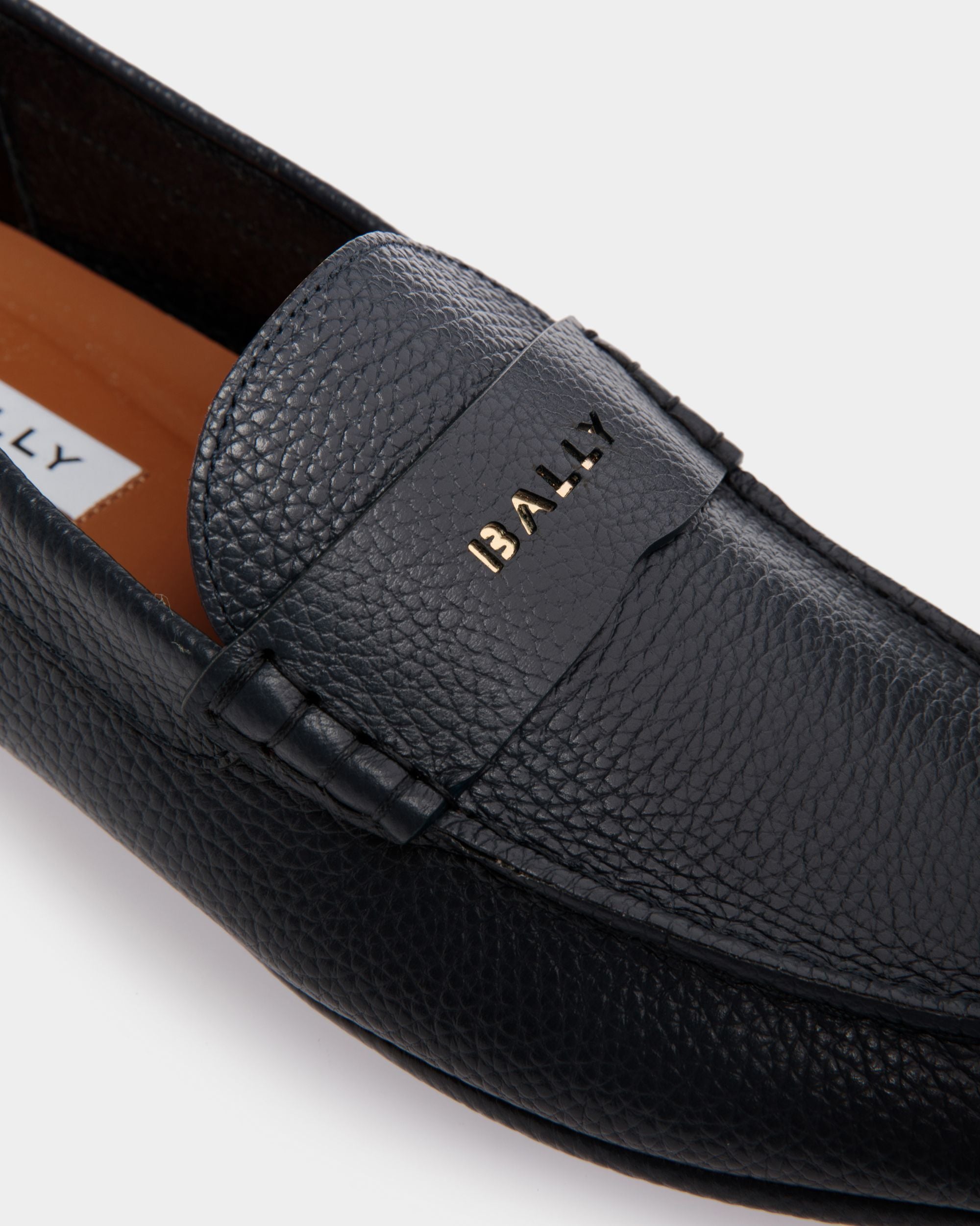 Kerbs ドライビングシューズ ブルー グレインレザー - 男性 - Bally - 04