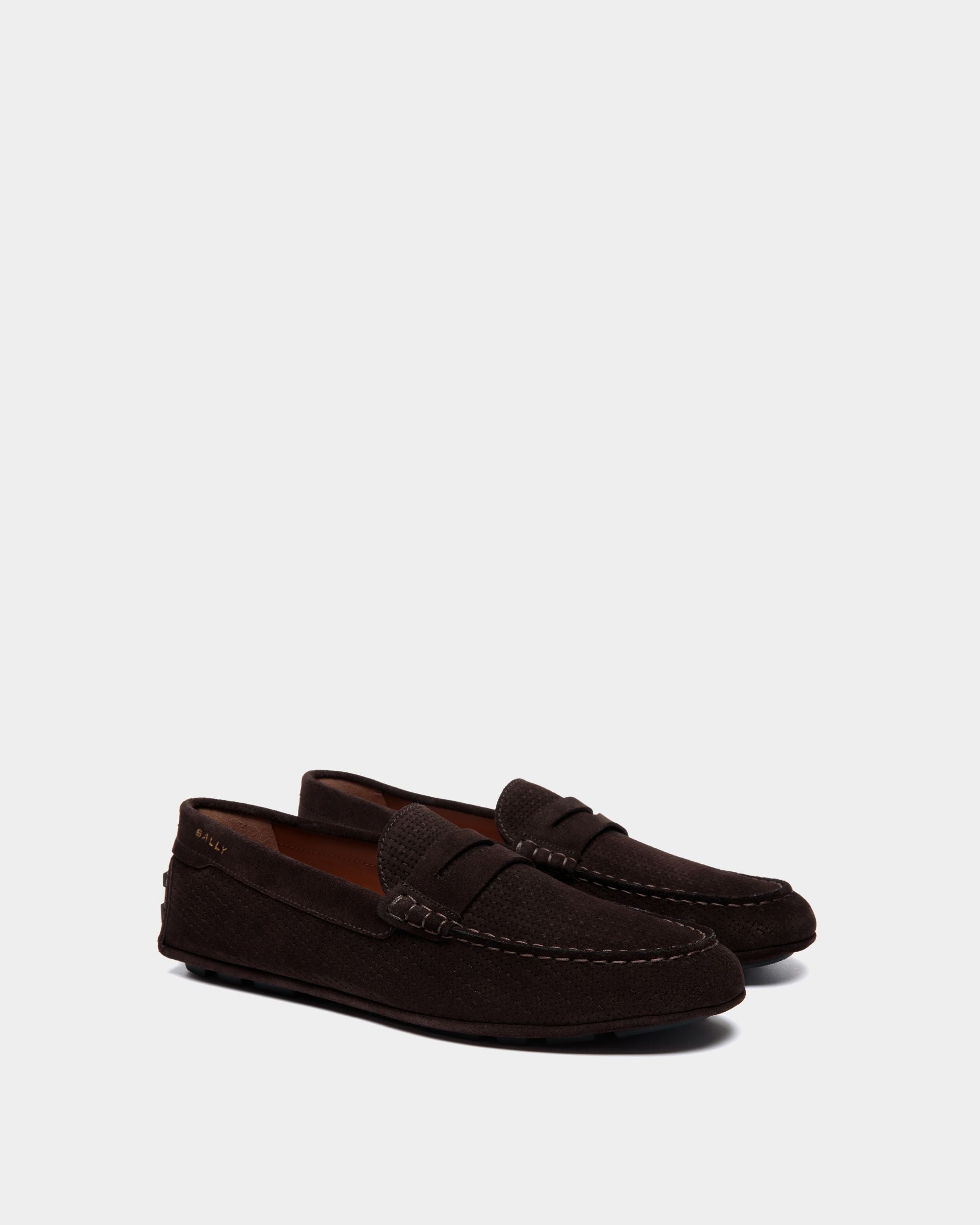 Kerbs ドライビングシューズ エンボス スエード - 男性 - Bally - 02