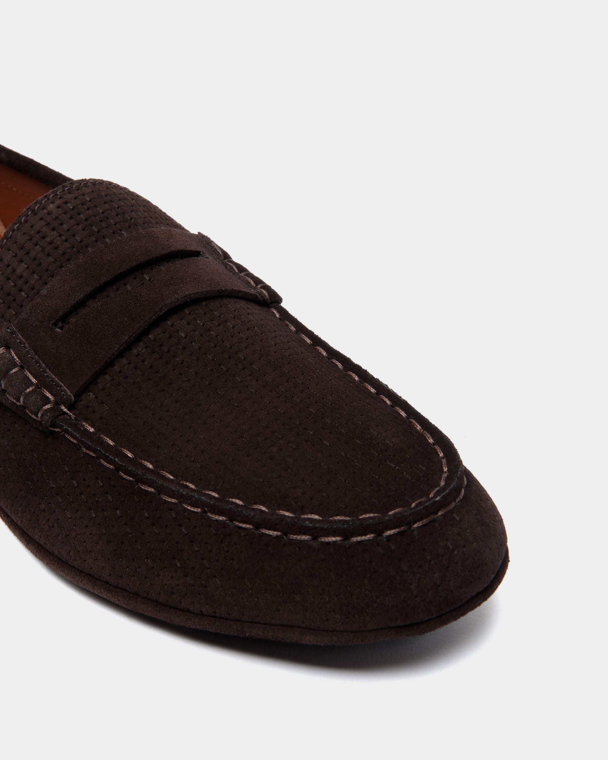 Kerbs ドライビングシューズ エンボス スエード - 男性 - Bally - 04
