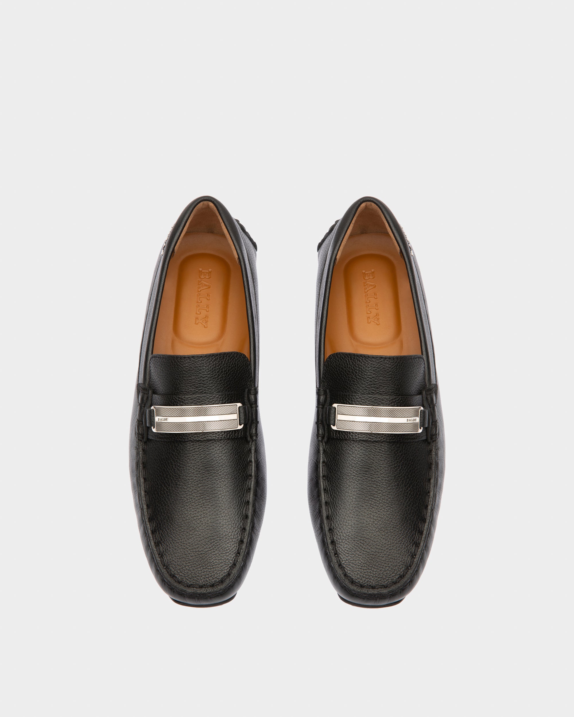 Paryse ブラック レザー ドライビングシューズ - 男性 - Bally - 02