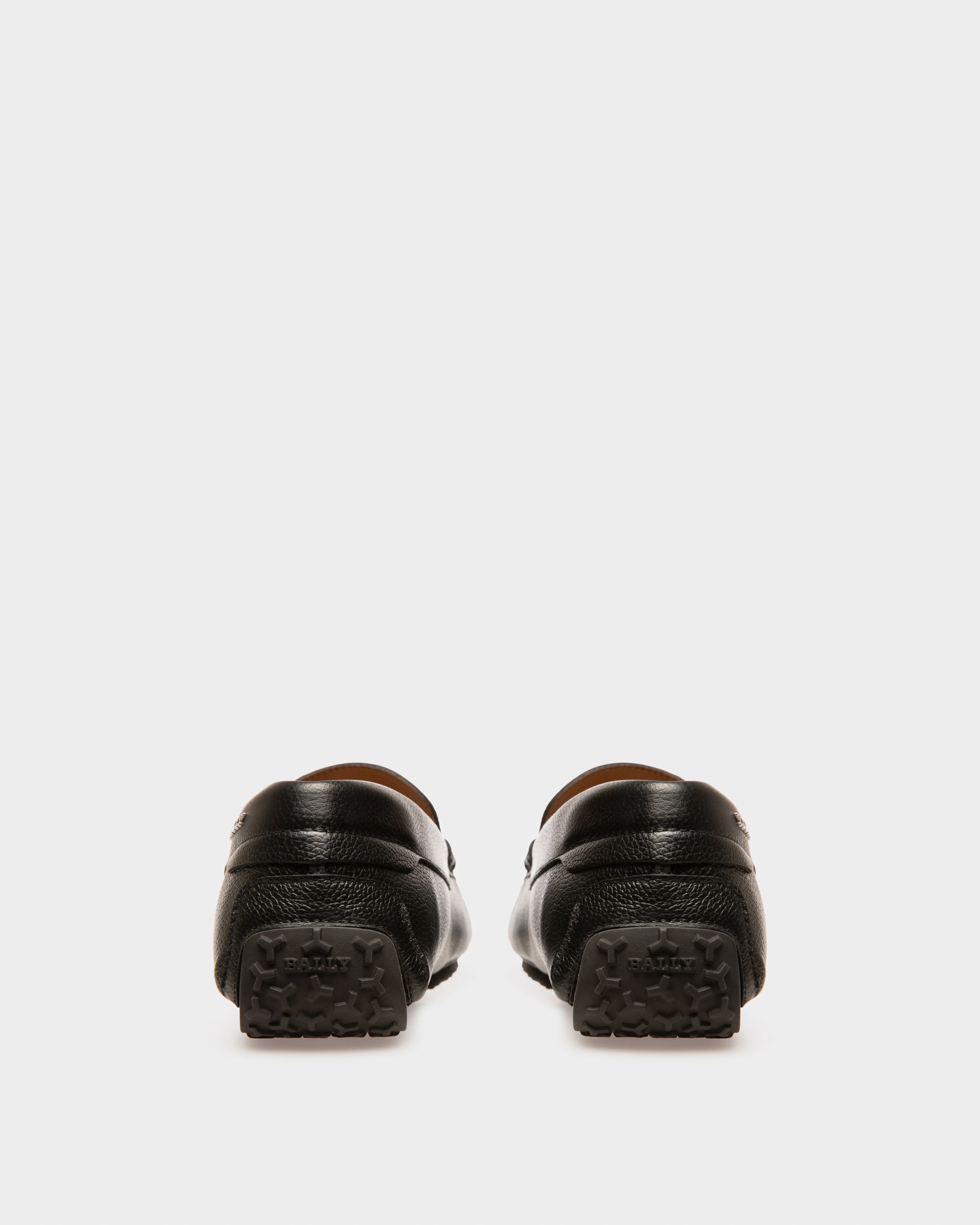 Paryse ブラック レザー ドライビングシューズ - 男性 - Bally - 04