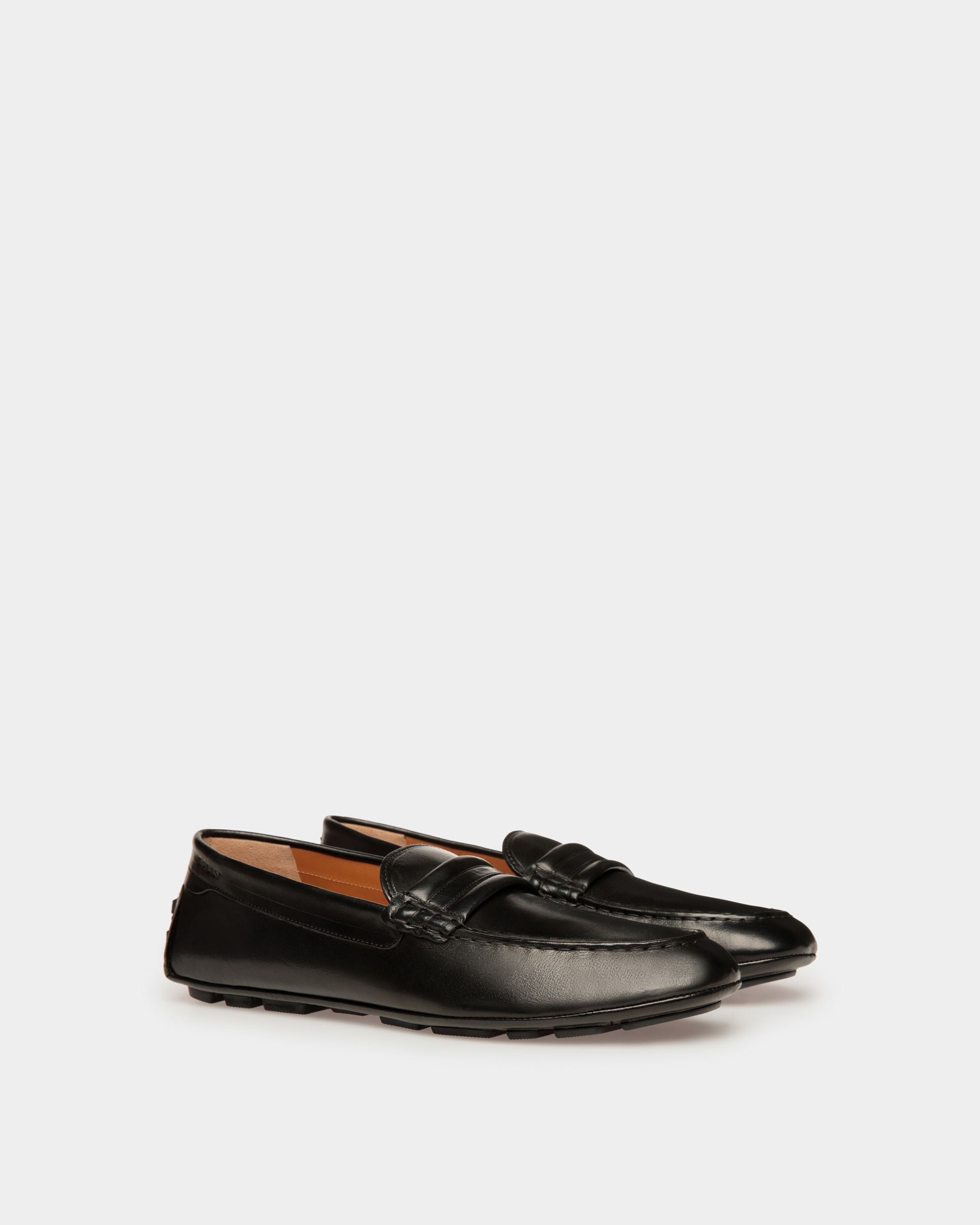 Kerbs ドライビングシューズ ブラック レザー - 男性 - Bally - 03