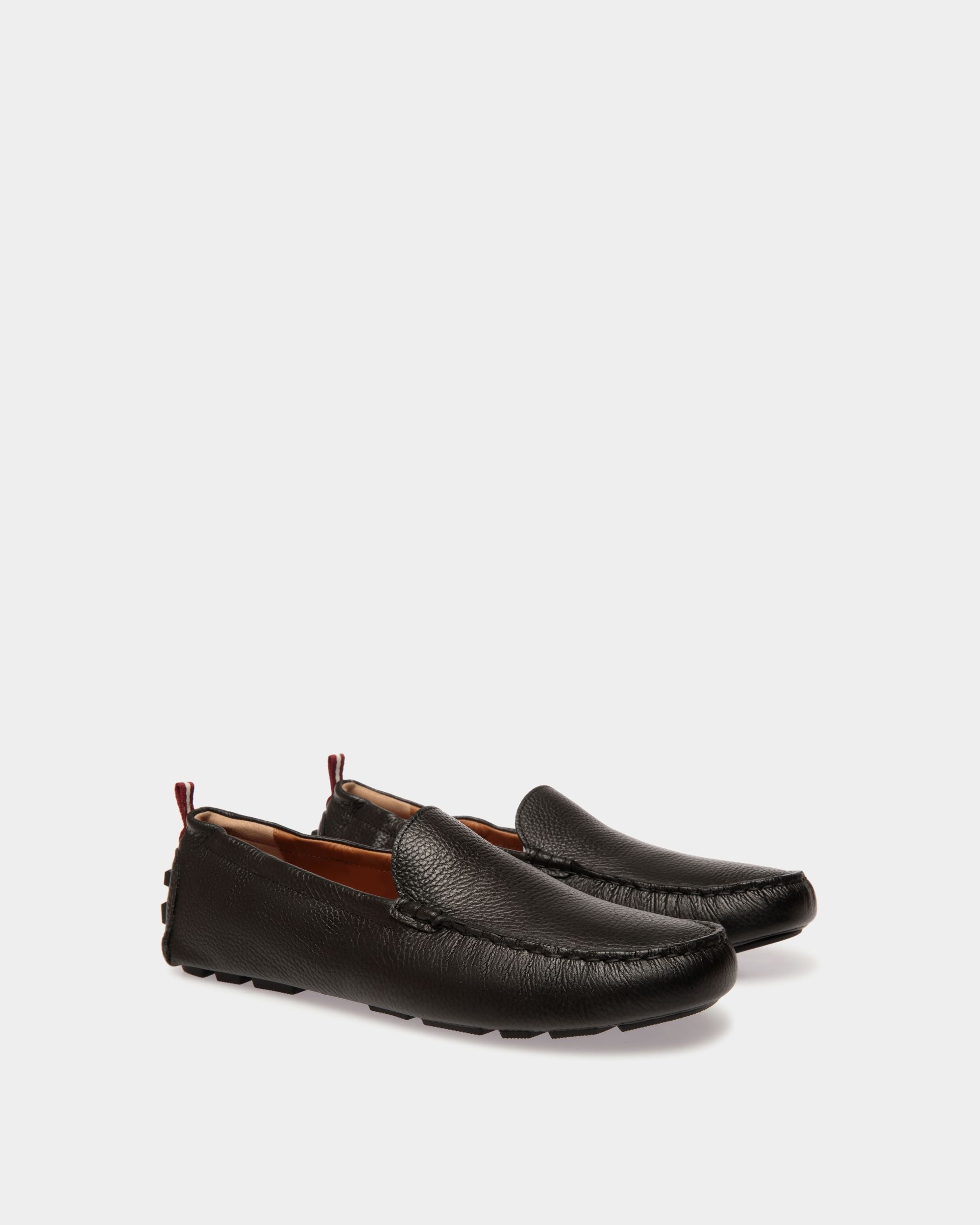 Kerbs ドライビングシューズ ブラック グレインレザー - 男性 - Bally - 02